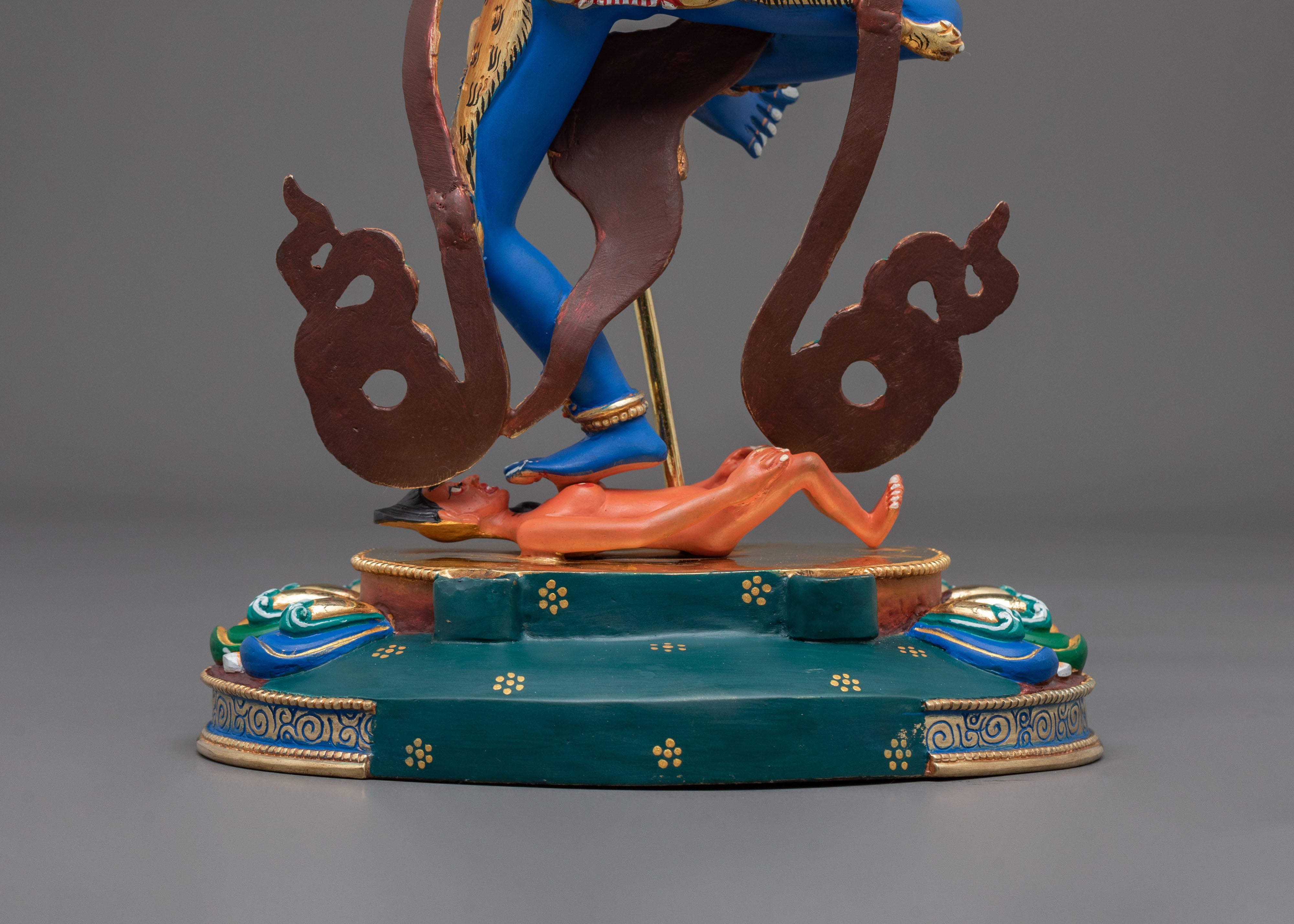 Sacred Protector Shima Mukha Statue | Sacred Protector of Vajrayana Buddhism