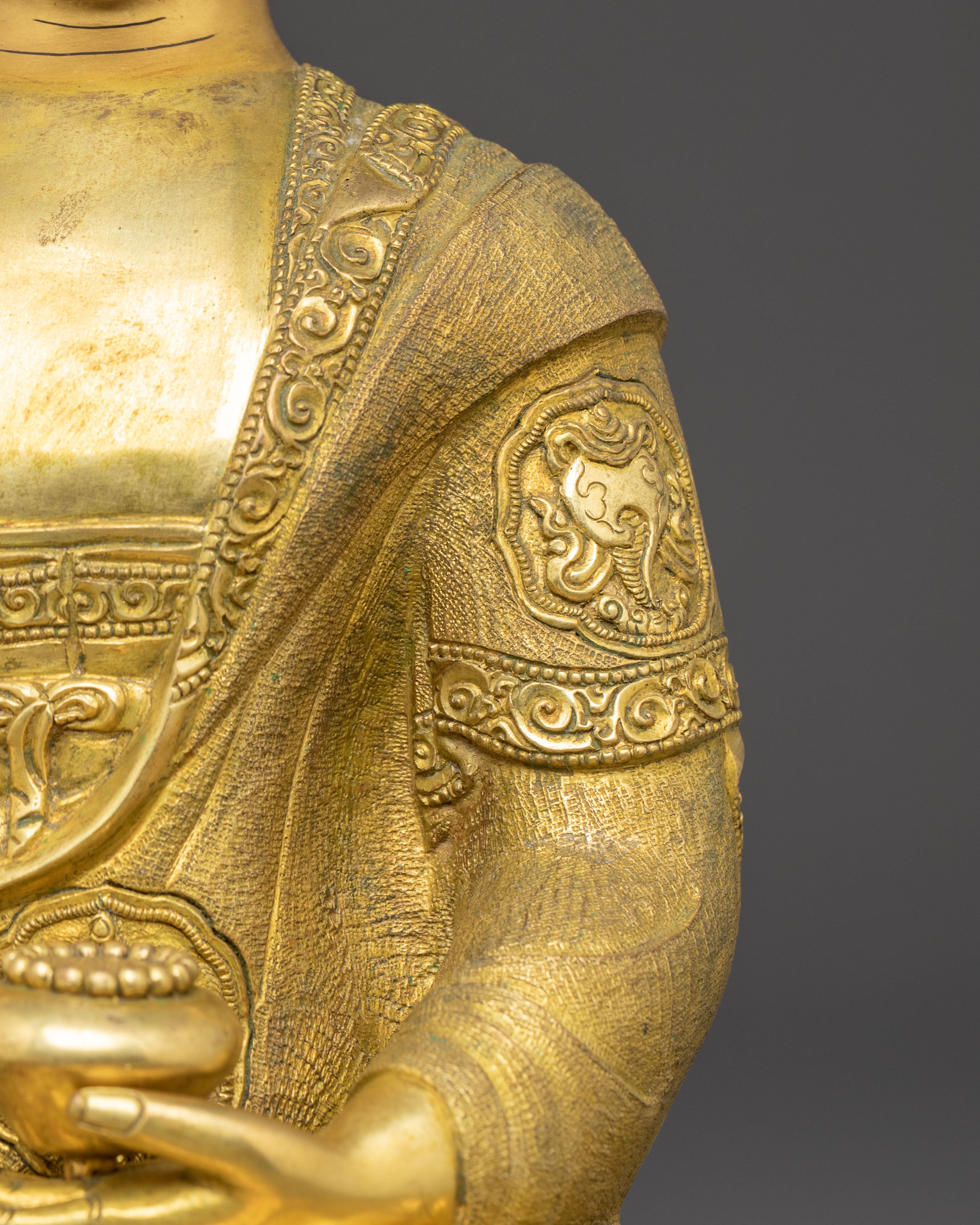 Shakyamuni Buddha Copper Body Statue | Historical Gautama Buddha