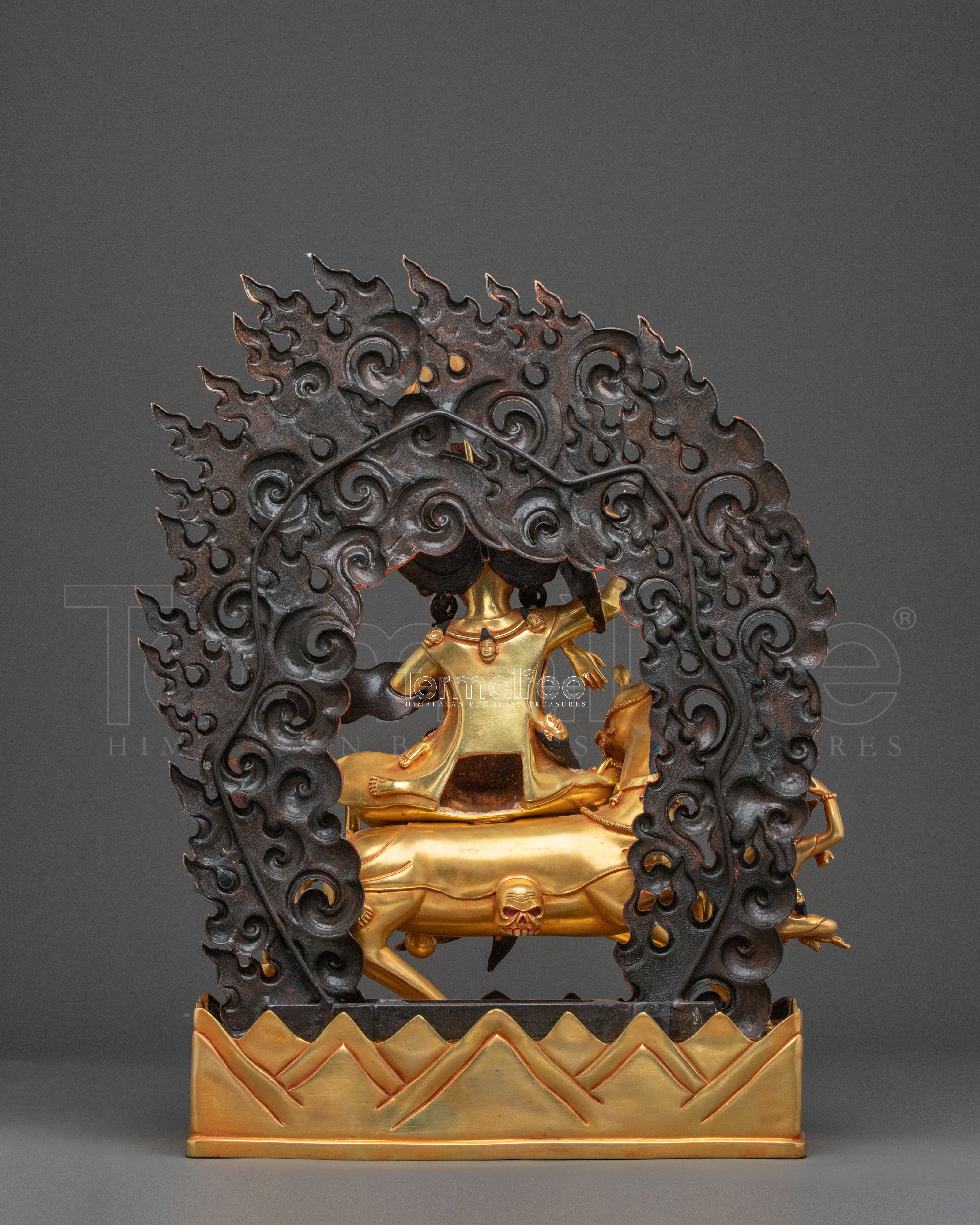 Palden Lhamo Golden Statue | Fierce Protector