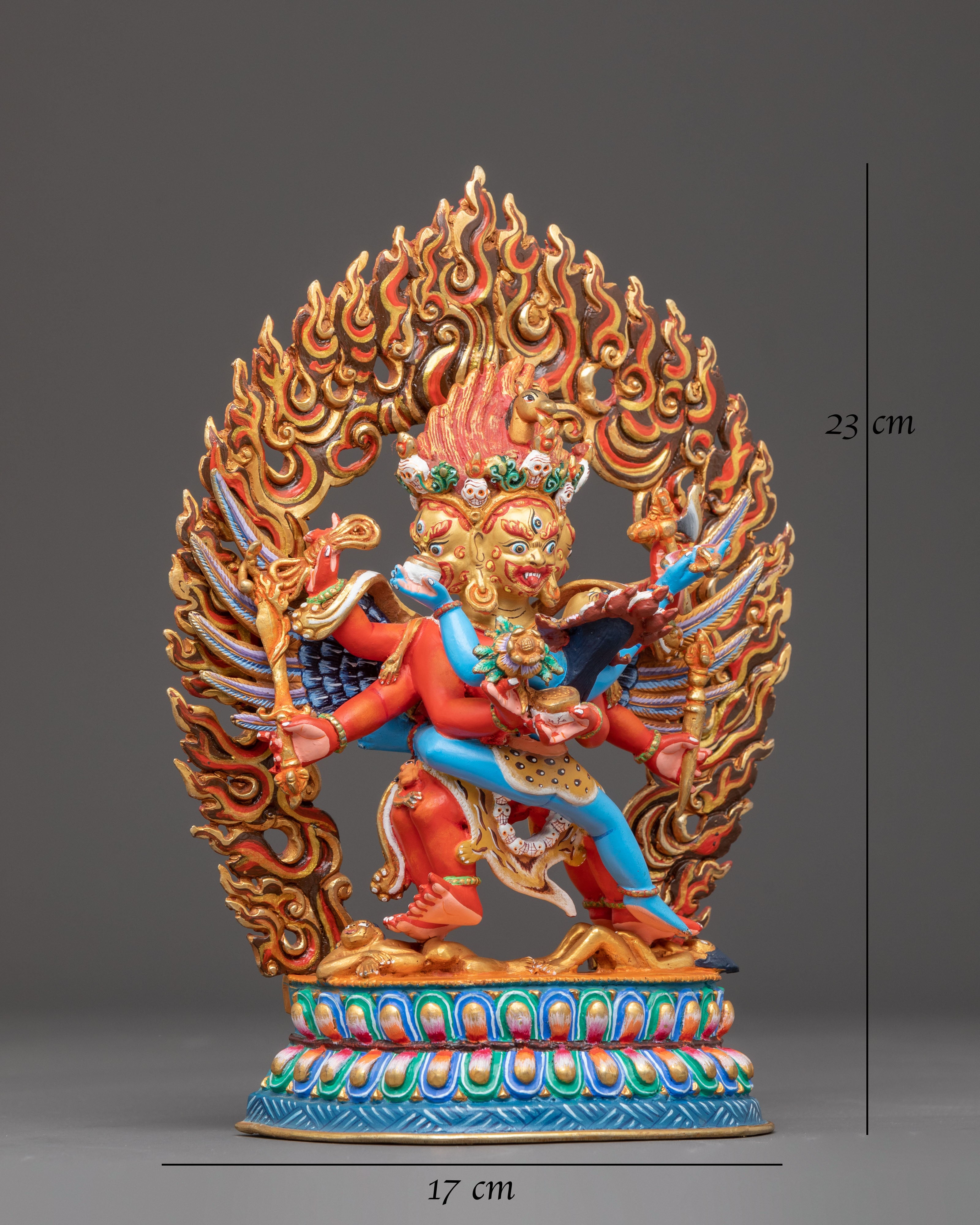 Powerful Yidam Protector Hevajra Statue
