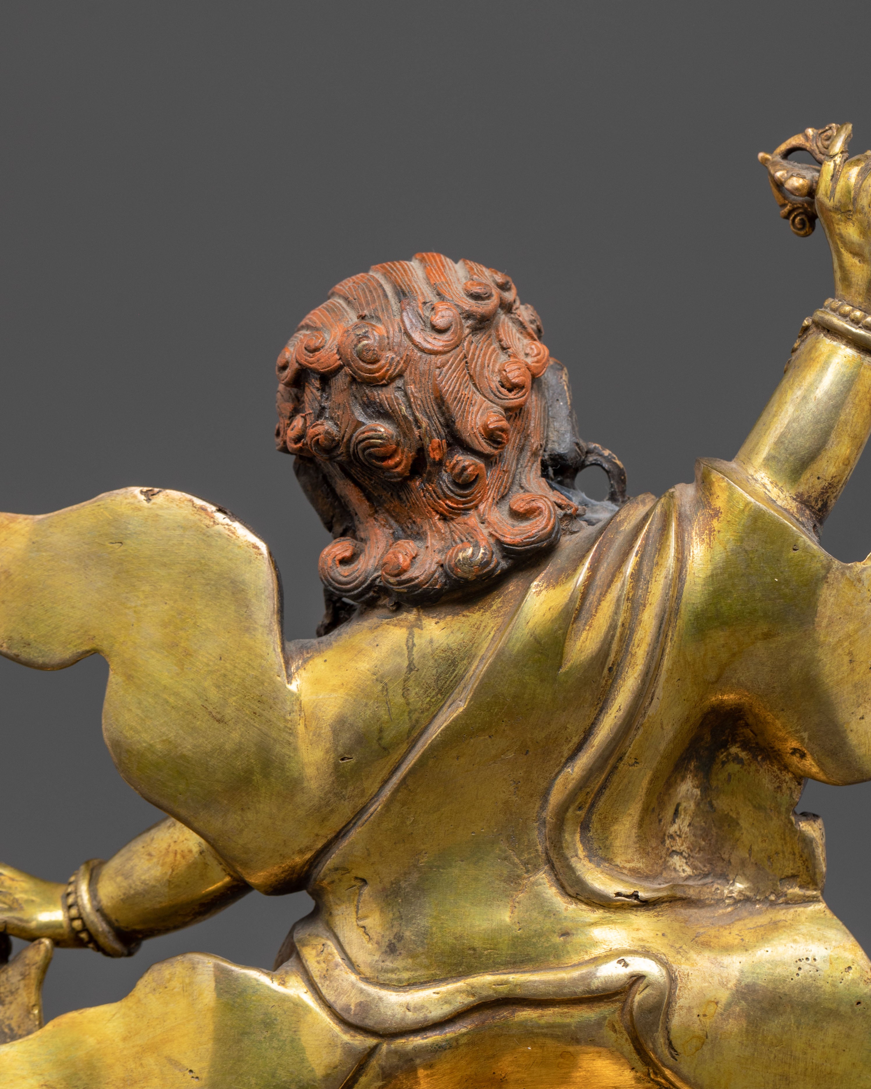 Handmade Dorje Drolo Buddhist Statue | Tantric Protector