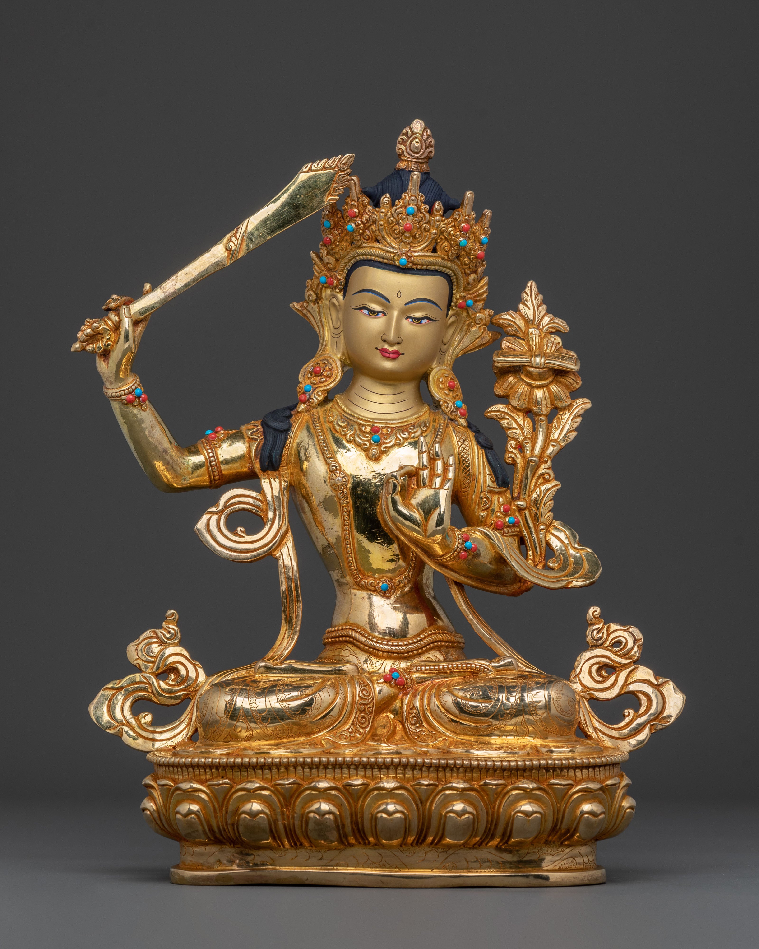Manjushri Spiritual Statue