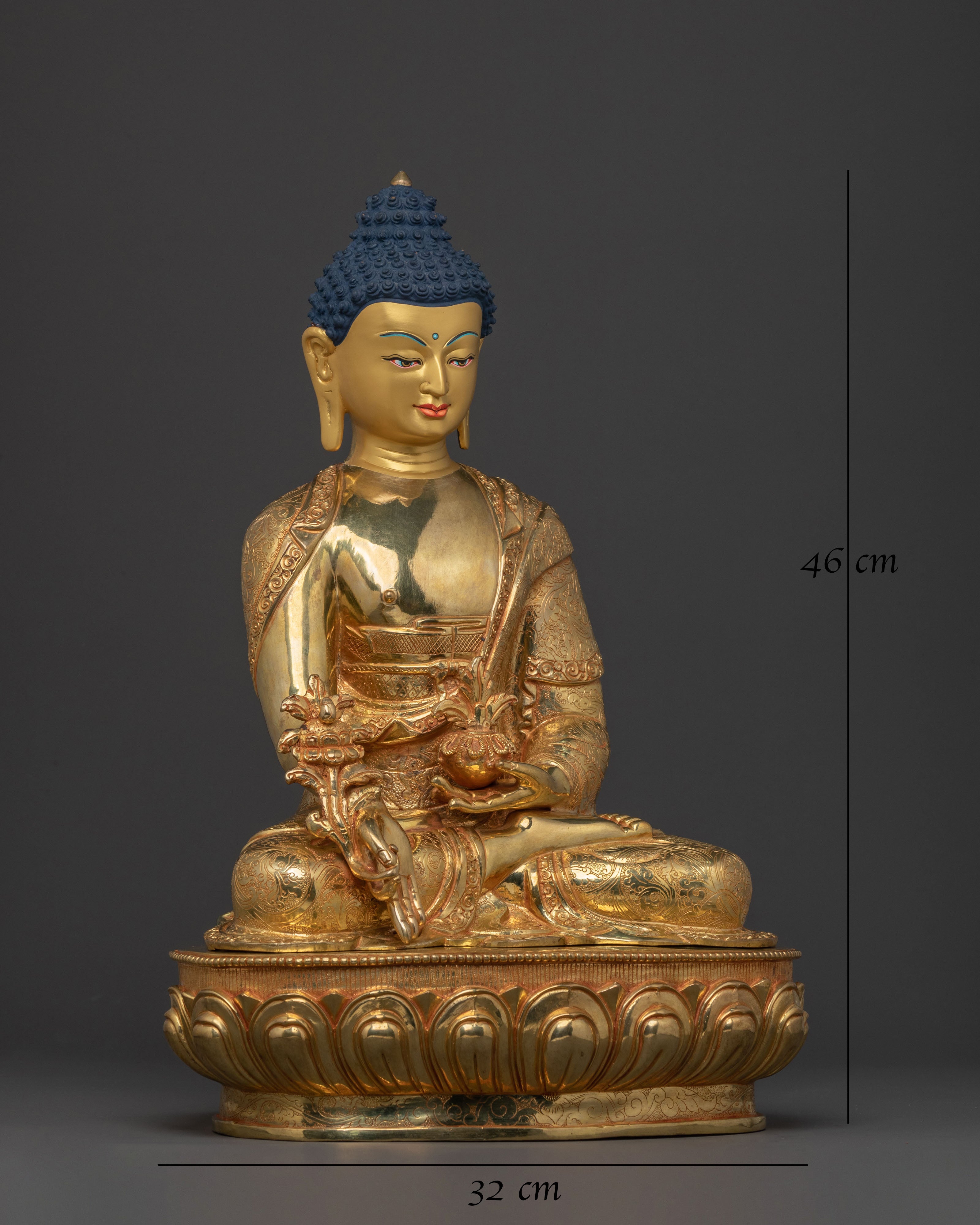 Medicine Buddha Sacred Statue | Spiritual Healing