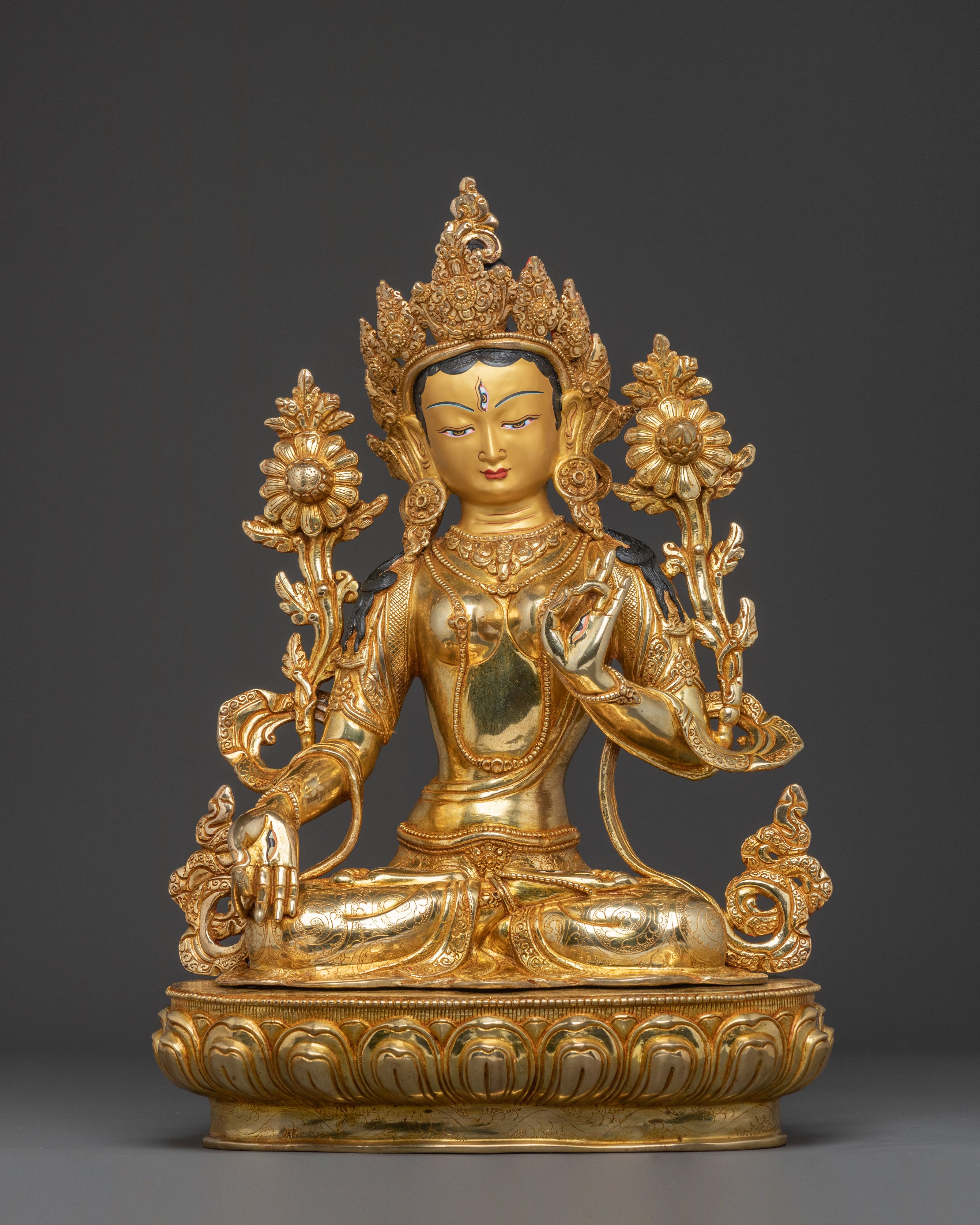 White Tara Statue