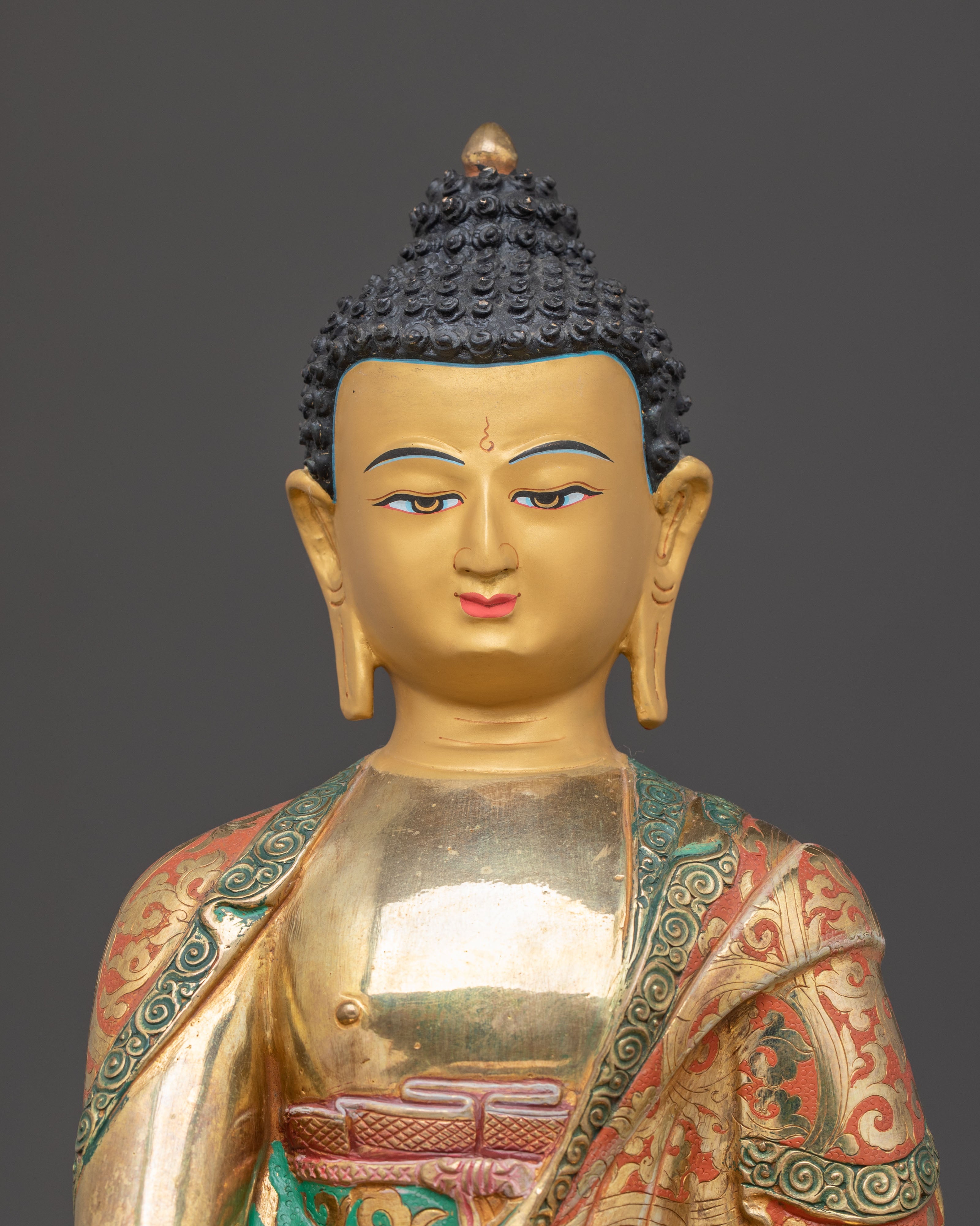 Handcrafted Sacred Shakyamuni Buddha Statue