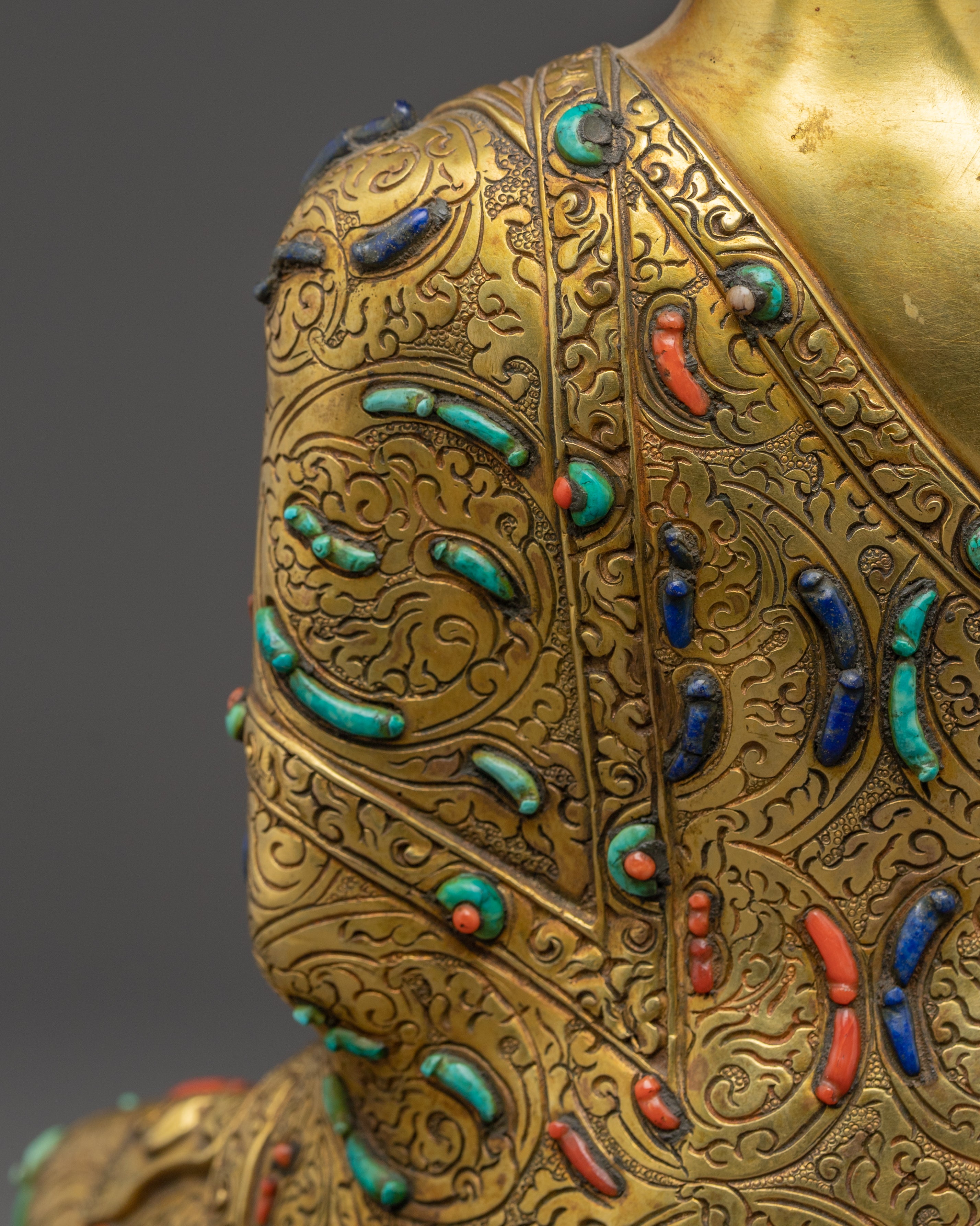 Handcrafted Buddha Shakyamuni Sculpture | Enlightened Sage of the Shakya Clan