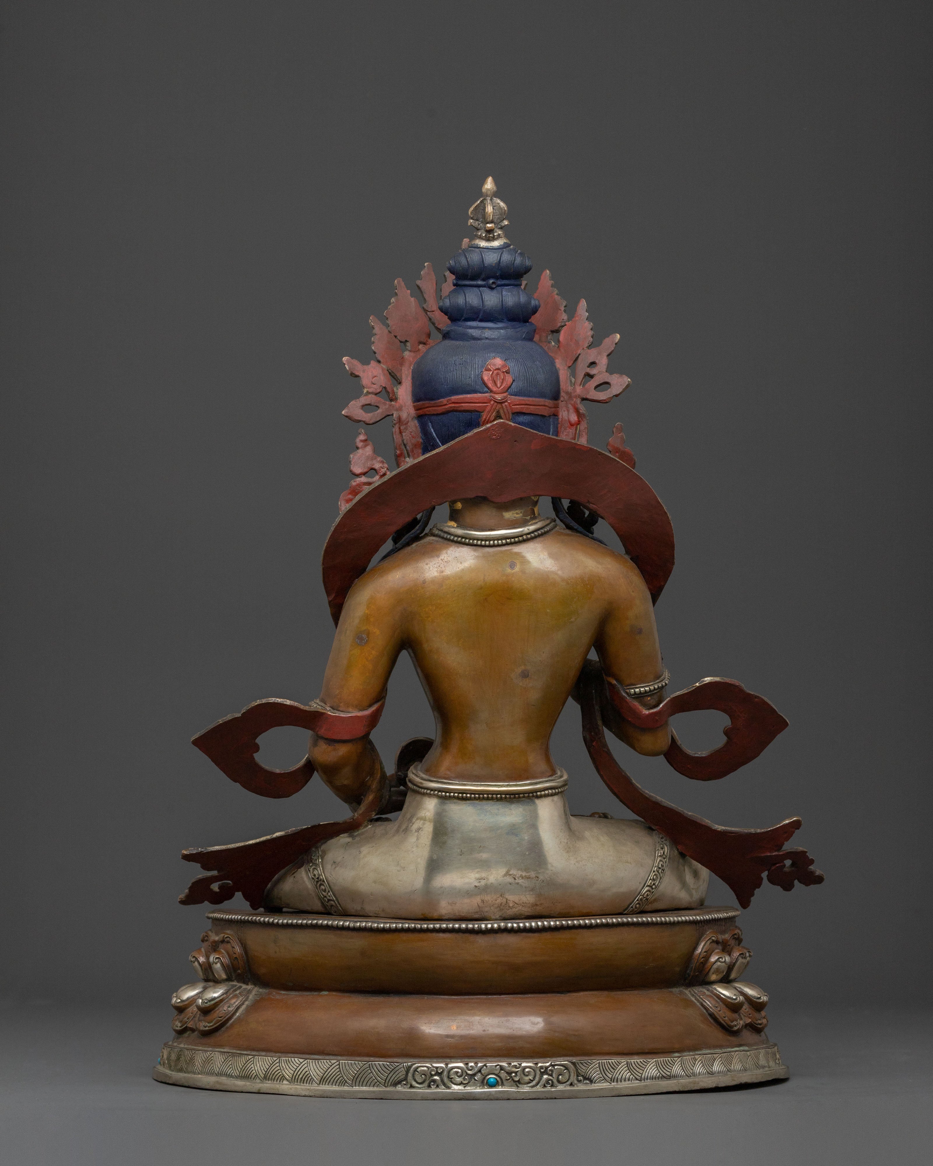 Vajrasattva Statue: Exquisite Nepalese Craftsmanship