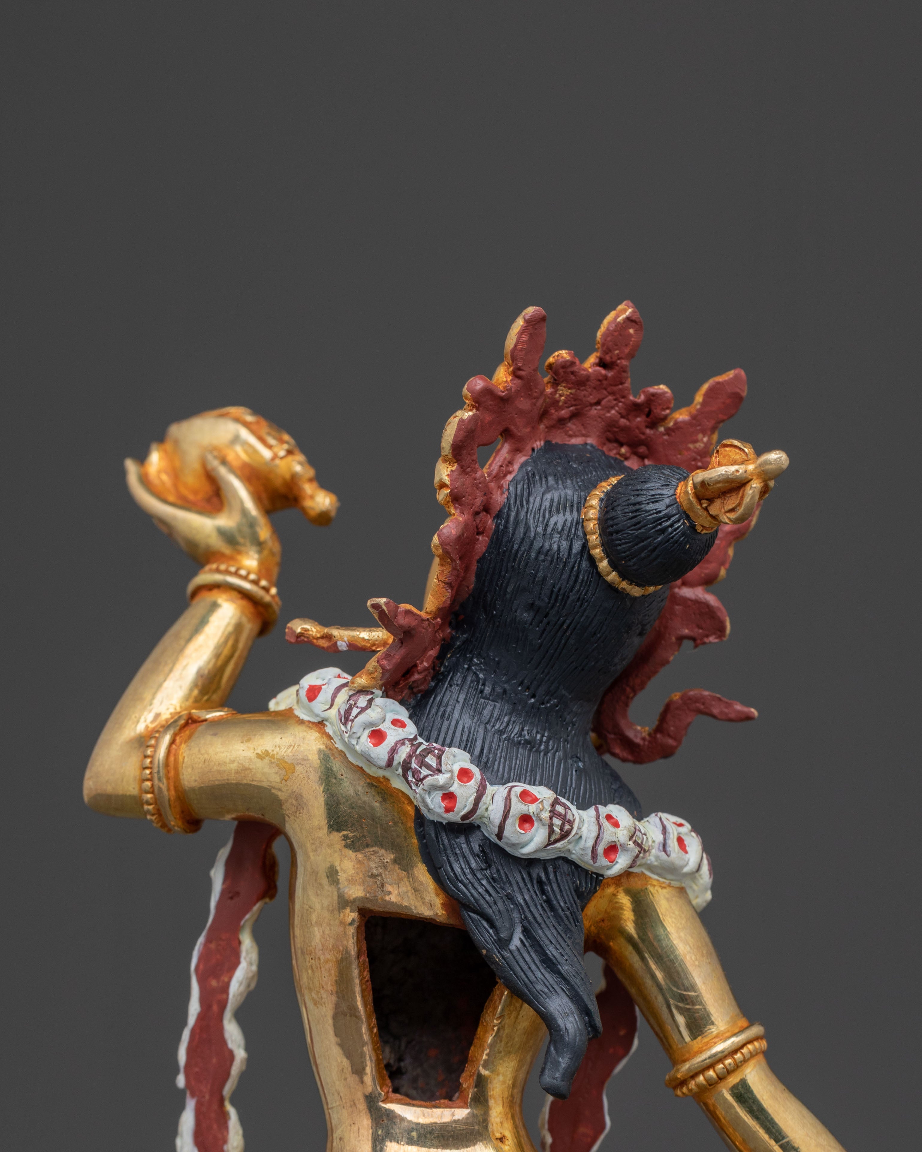 Vajrayogini Golden Statue – Handcrafted Radiance