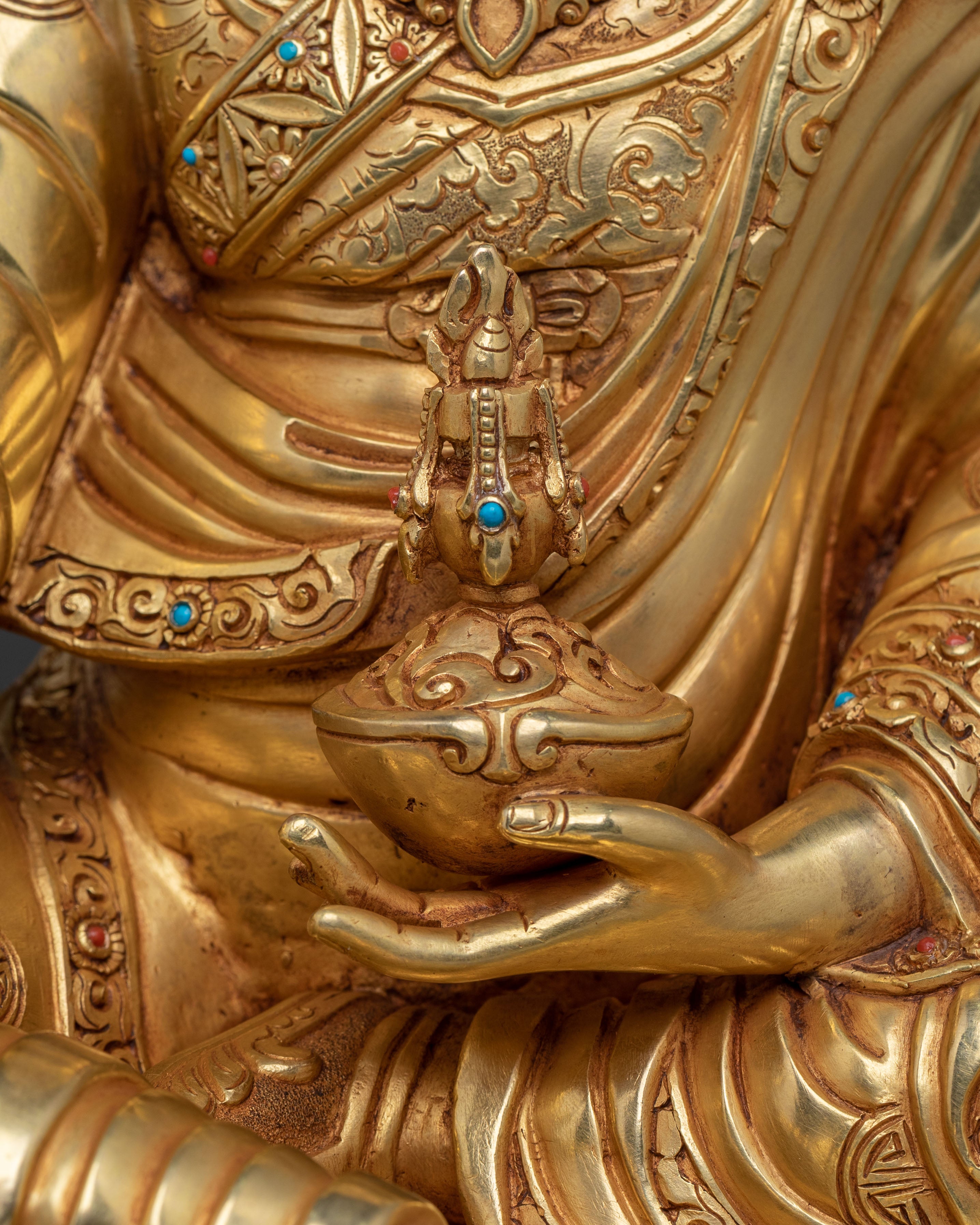 Guru Rinpoche: Majestic Transformation Statue