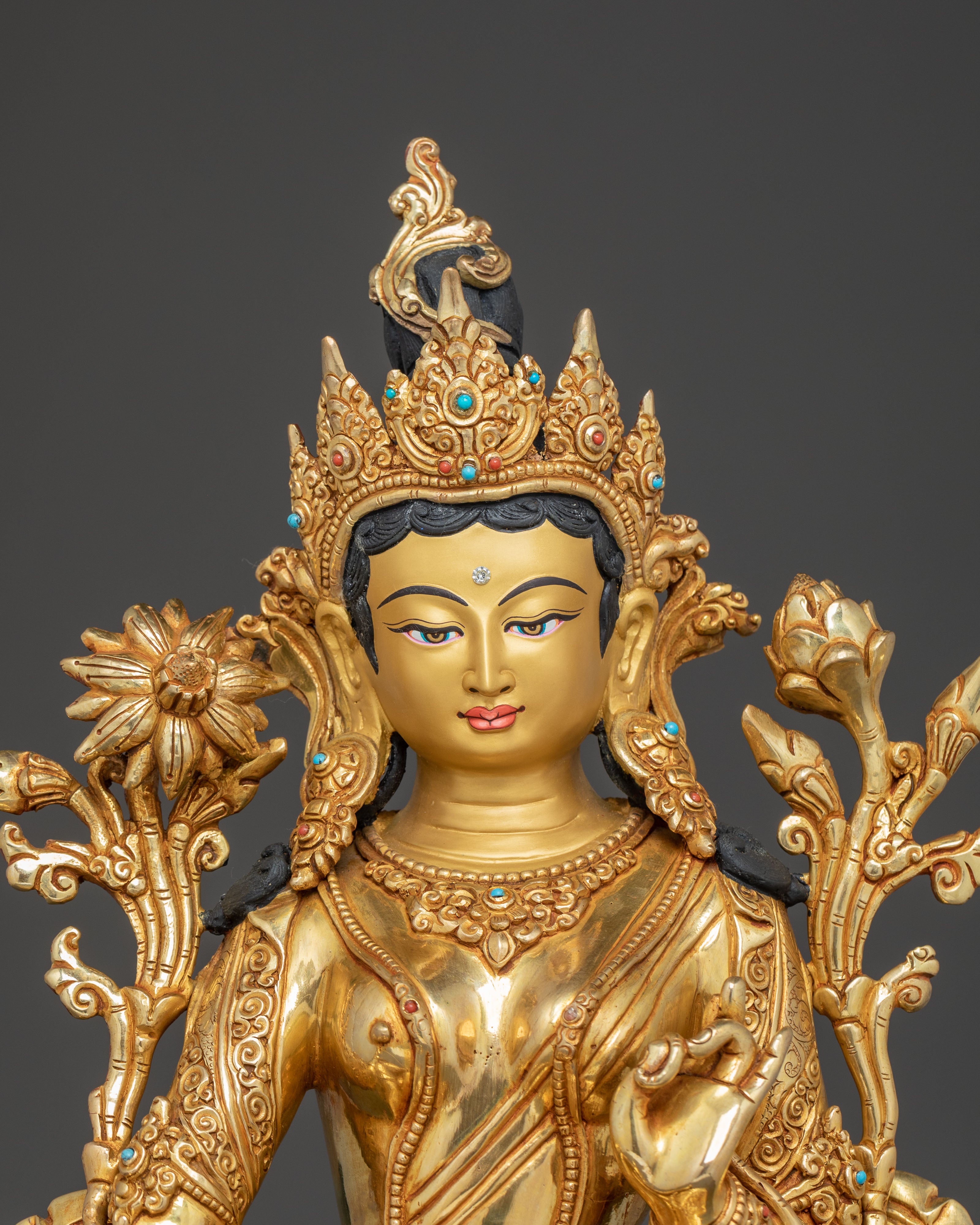 Bodhisattva Statues Set | Copper Handmade Statue