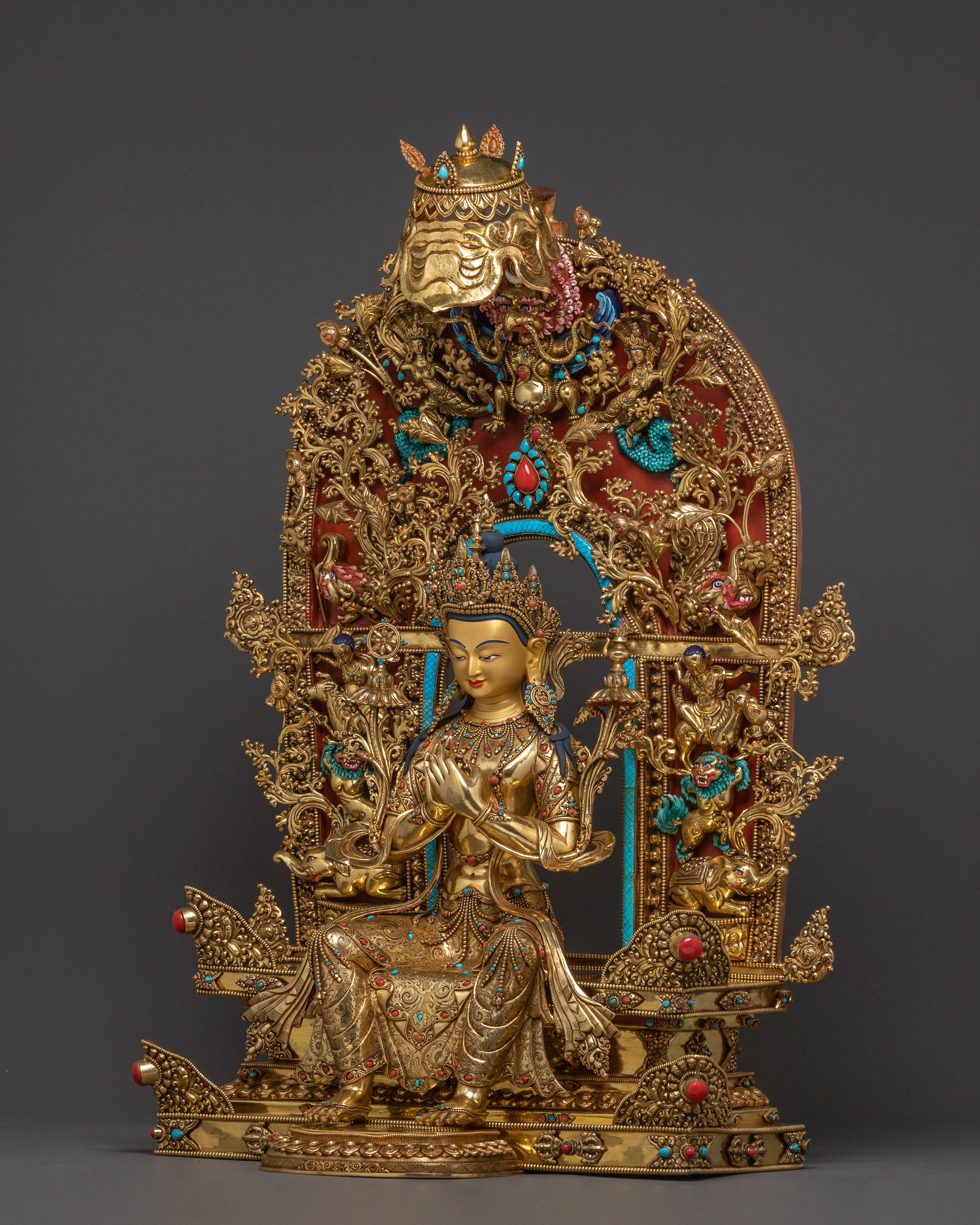 Dharma Teacher Maitreya Buddha Statue for Altar