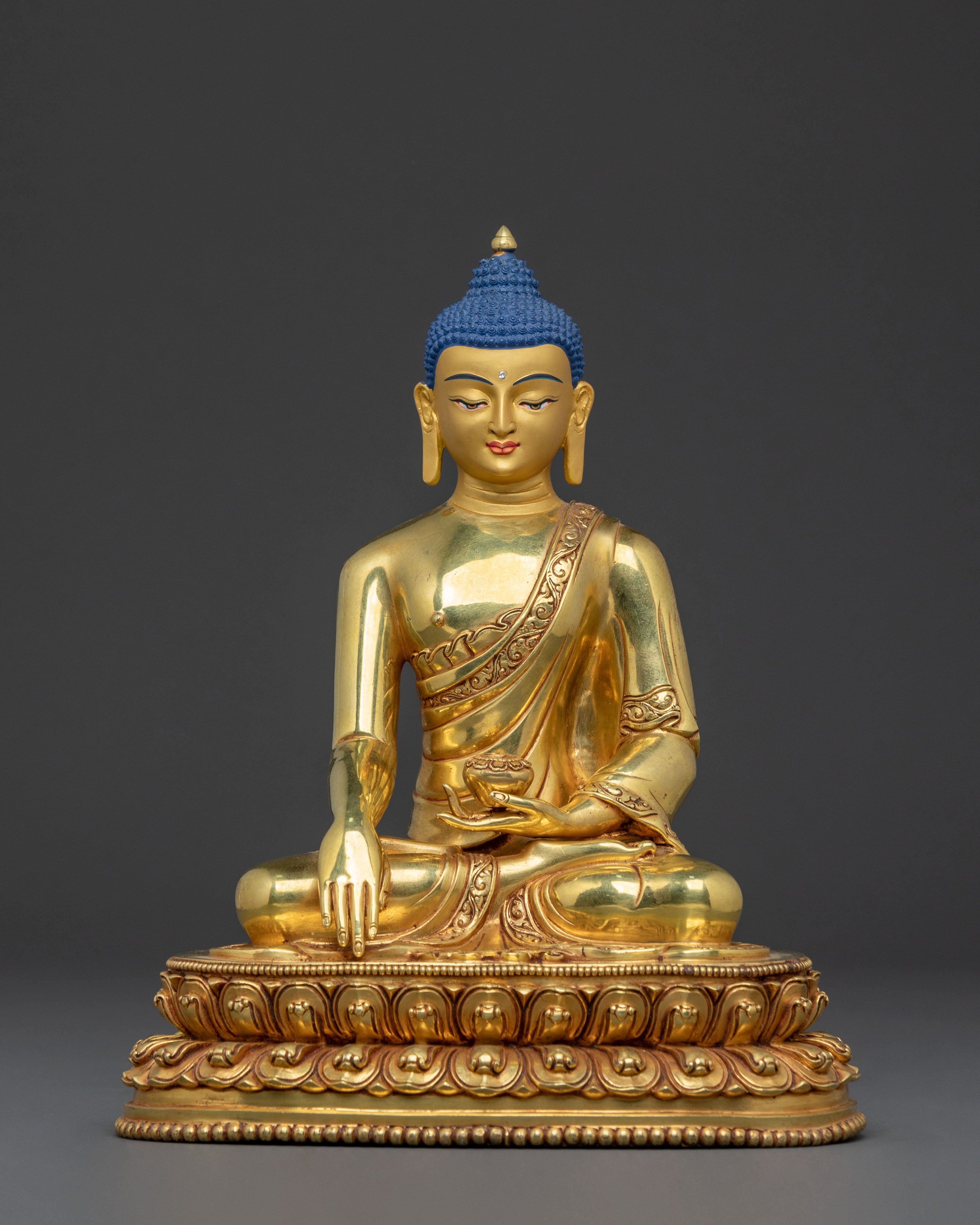 Sacred Shakyamuni Buddha Handcrafted Figurine