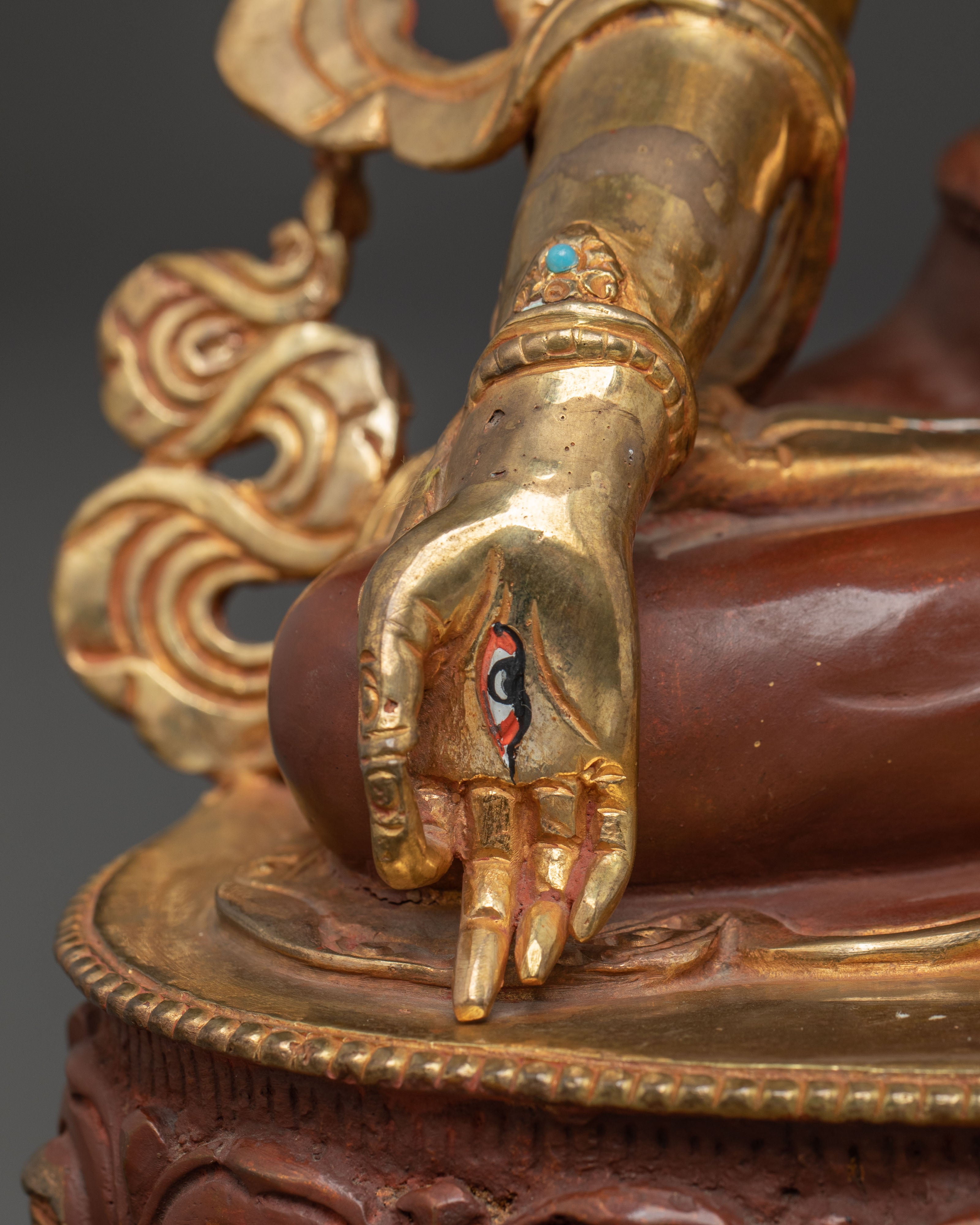 Sacred Feminine Goddess White Tara Statue | Healing Deity of Long Life