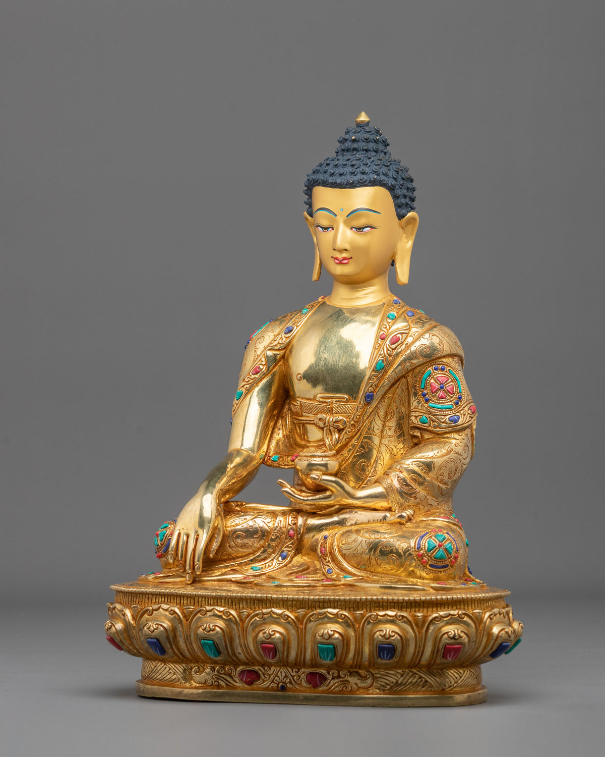 Spiritual Sage Shakyamuni Buddha Copper Statue
