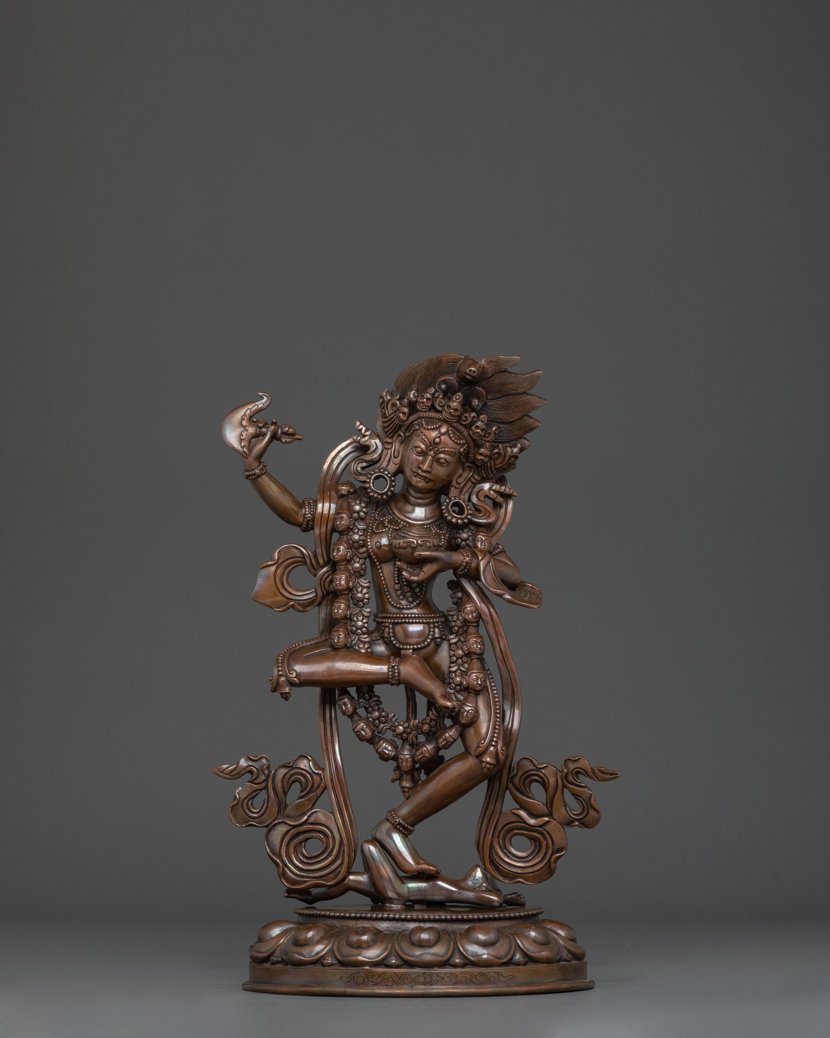 Handcrafted Dorje Phagmo Sacred Statue | Home Decor