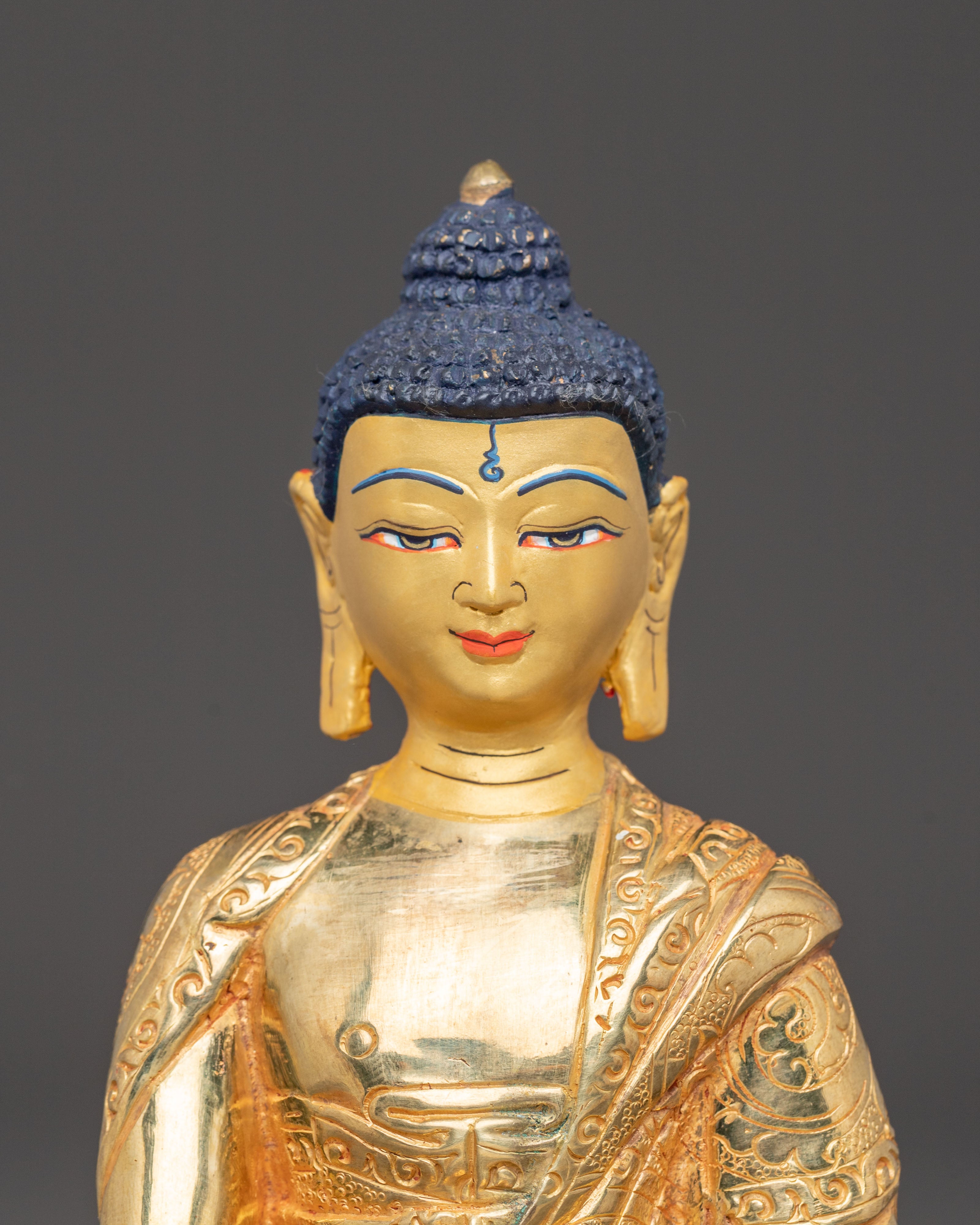 Shakyamuni Buddha Copper Handcrafted Statue | Founder of Buddhism