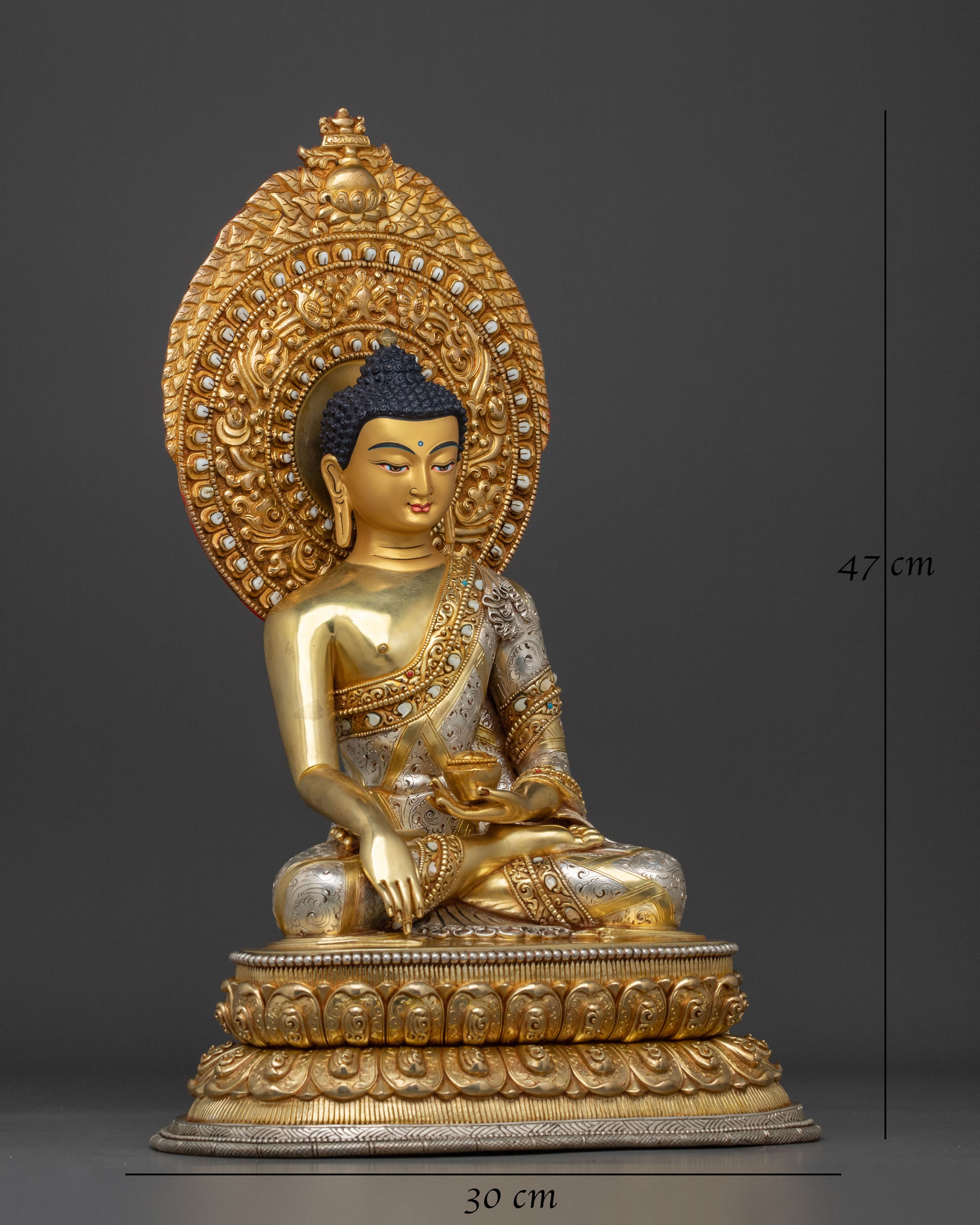 Sacred Shakyamuni Buddha Mindfulness Statue