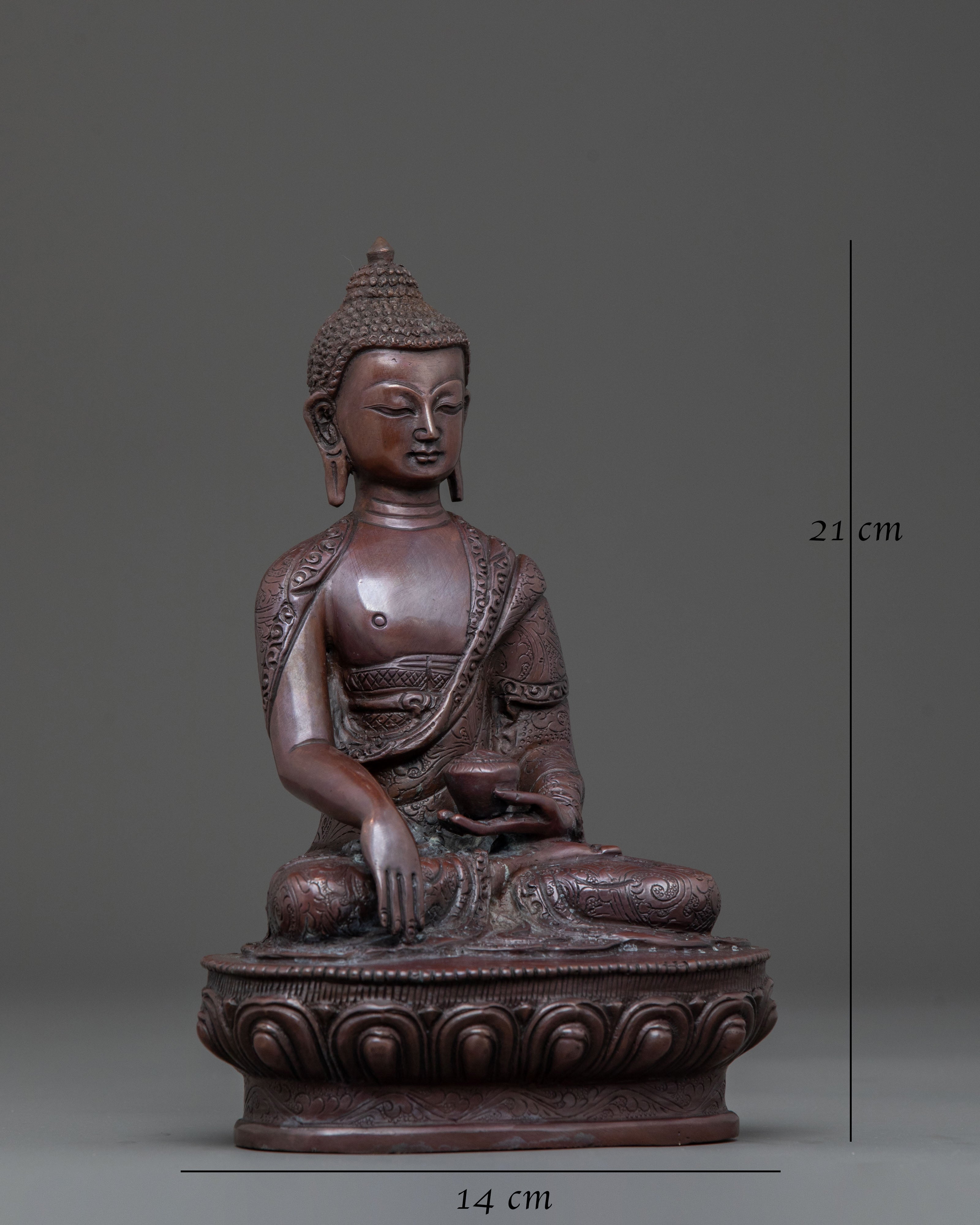 Shakyamuni Buddha Statue | Serene Meditation Figurine