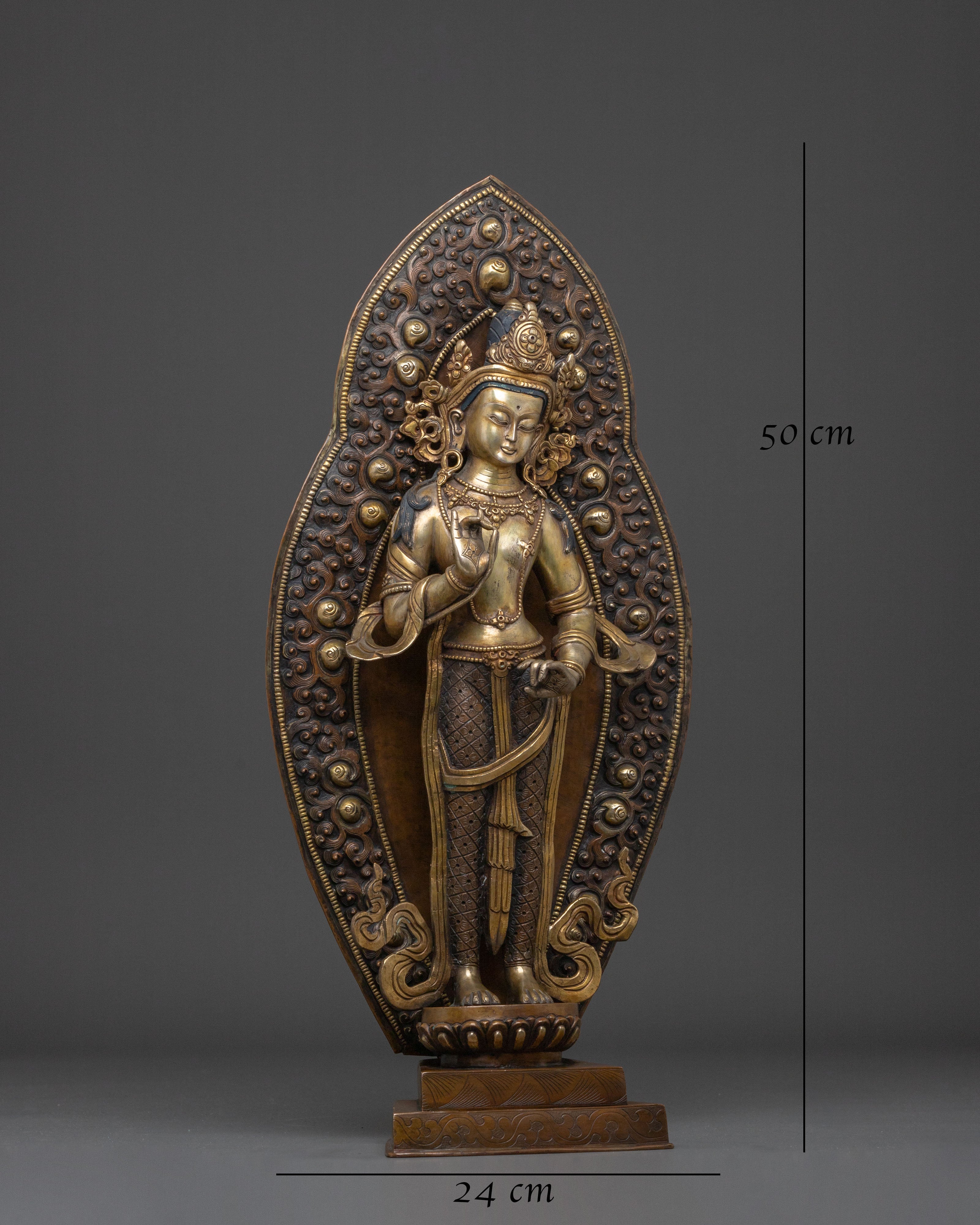 Lokeshwor Divine Statue | Buddhist Altar Sculpture