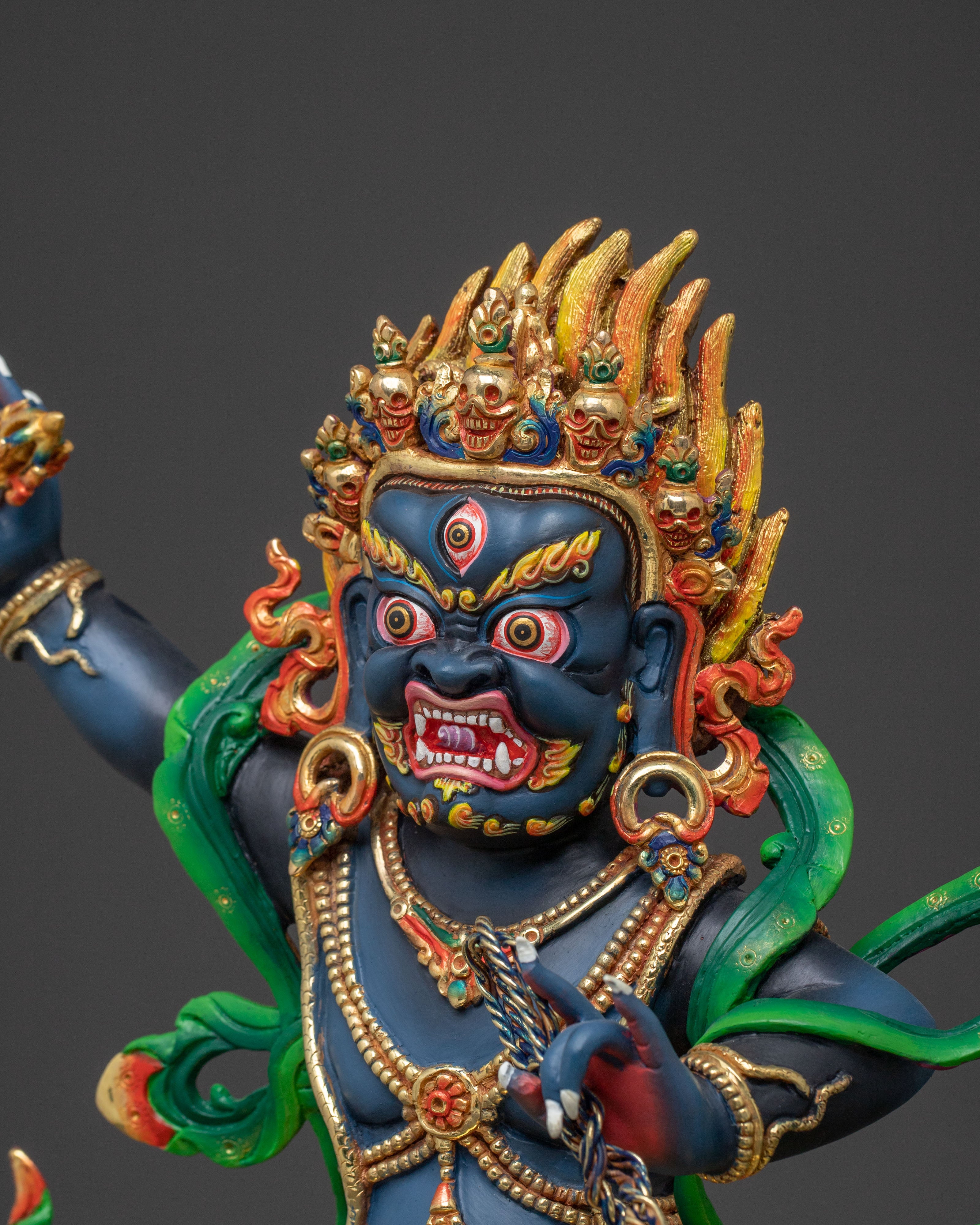 Vajrapani Tantric Deity Statue | Protector of Life and Wellness