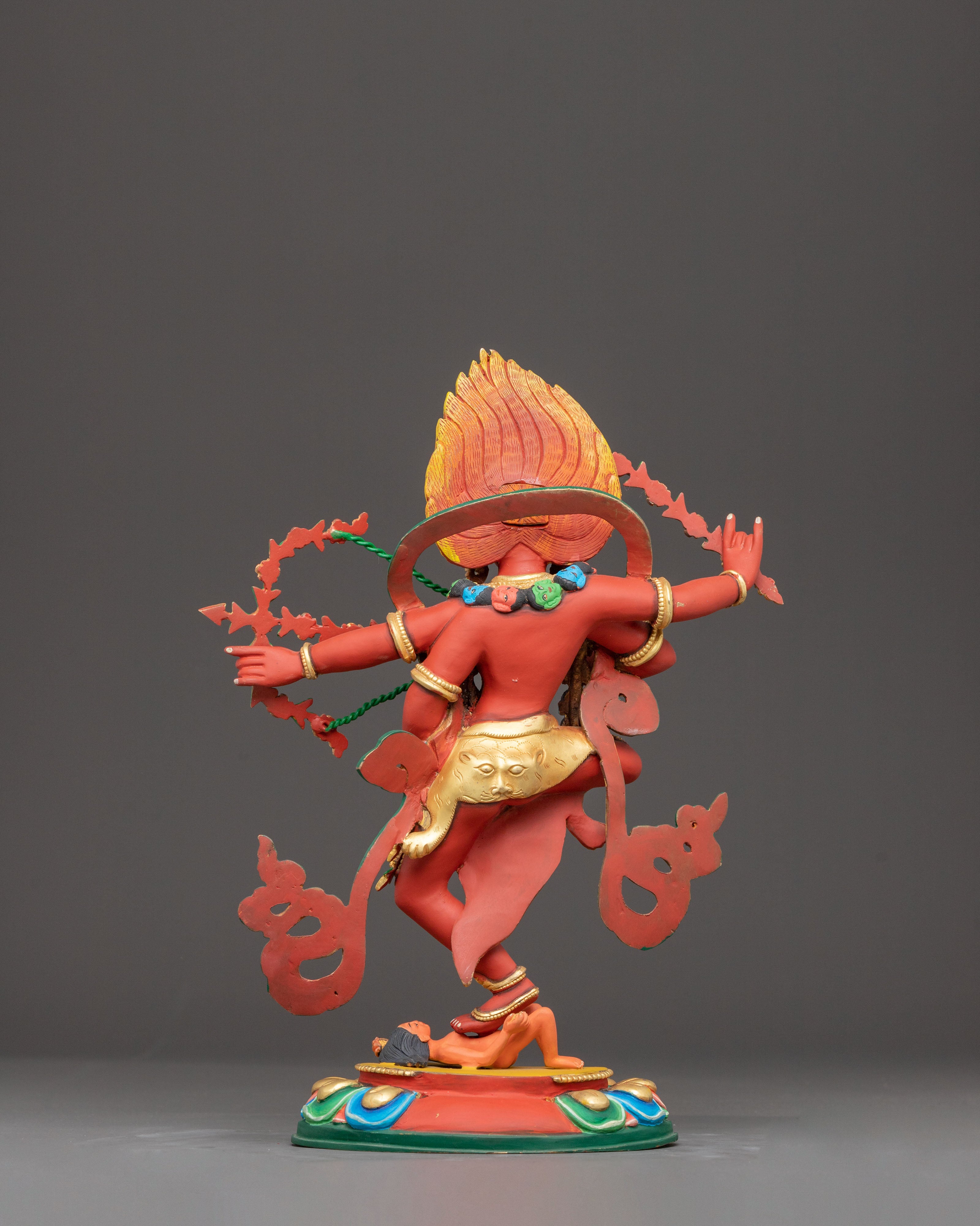 Golden Copper Statue of Kurukulla | Goddess of Enchantment