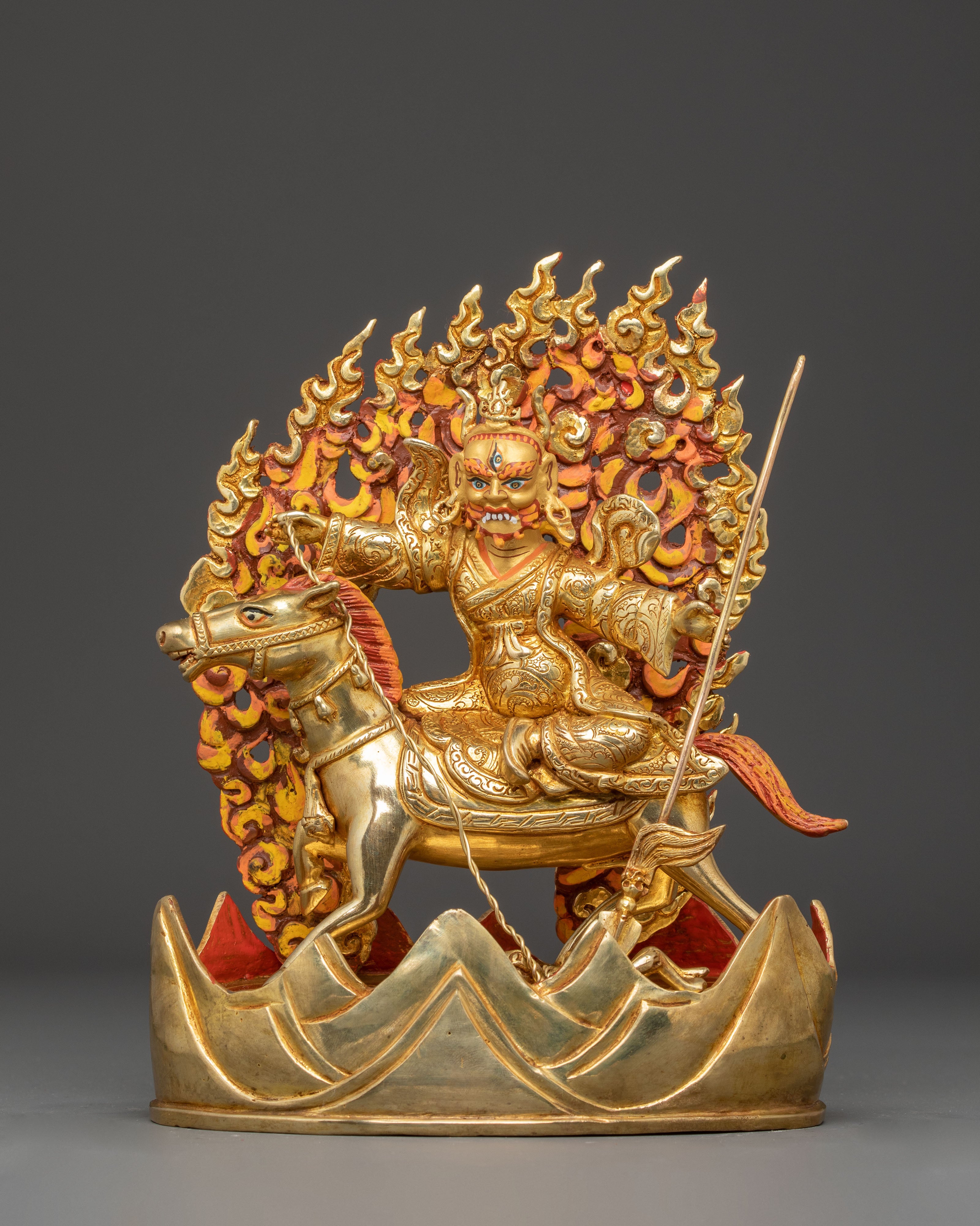 Chimar Mahakala Statue: Powerful Protector