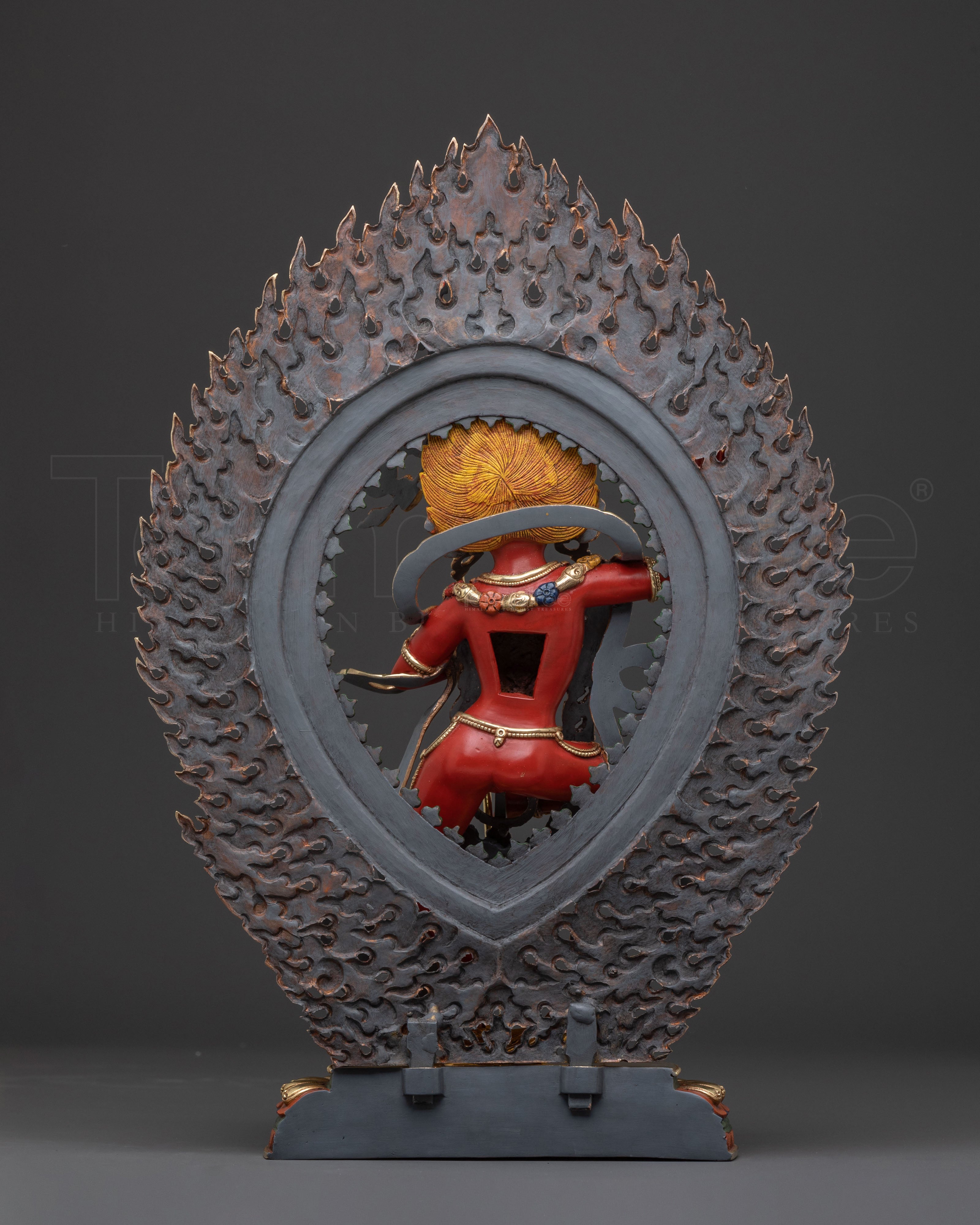Dorje Phagmo Wrathful Statue: Union of wisdom