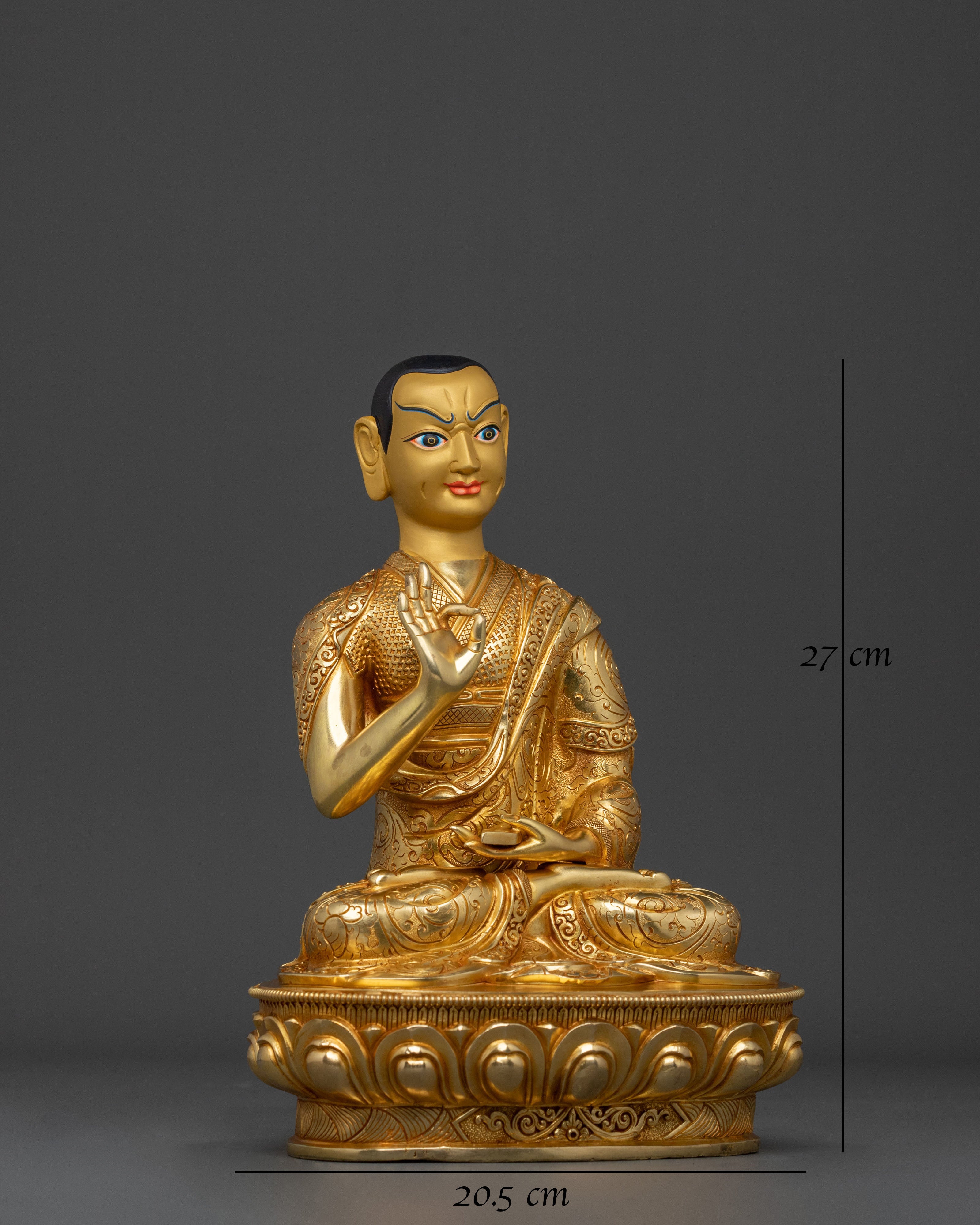 Disciples of Tsongkhapa Sacred Figurines | Tibetan Masters
