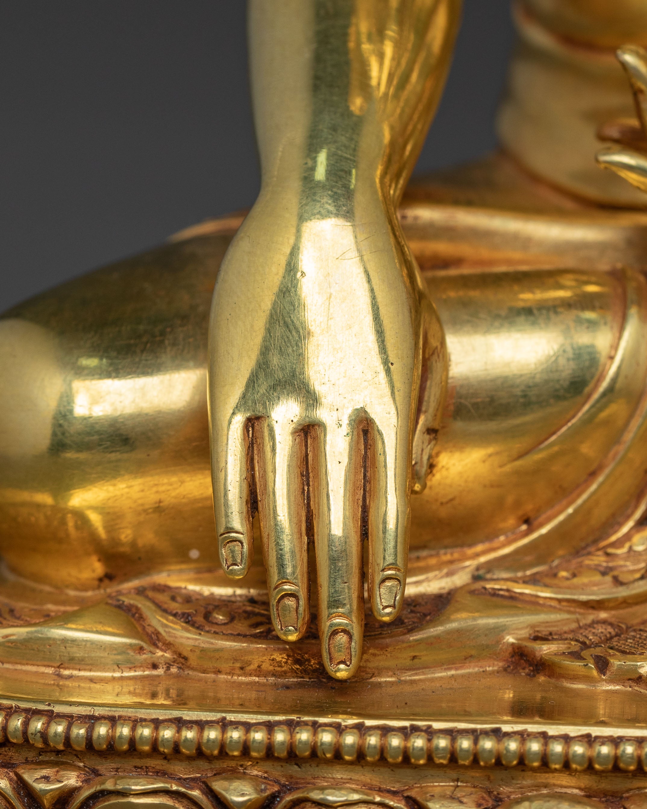 Sacred Shakyamuni Buddha Handcrafted Figurine