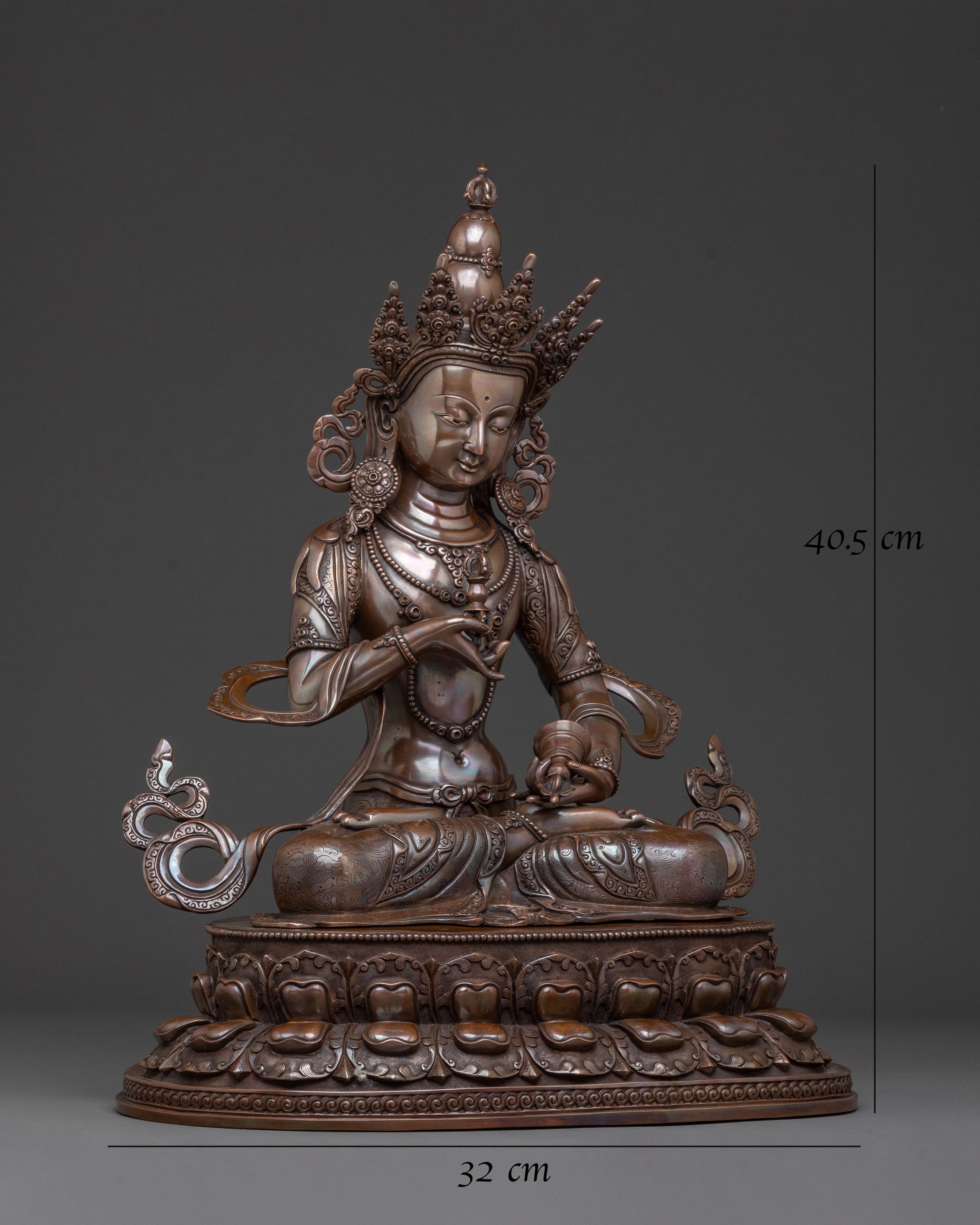Vajrasattva Spiritual Statue | Meditational Figure