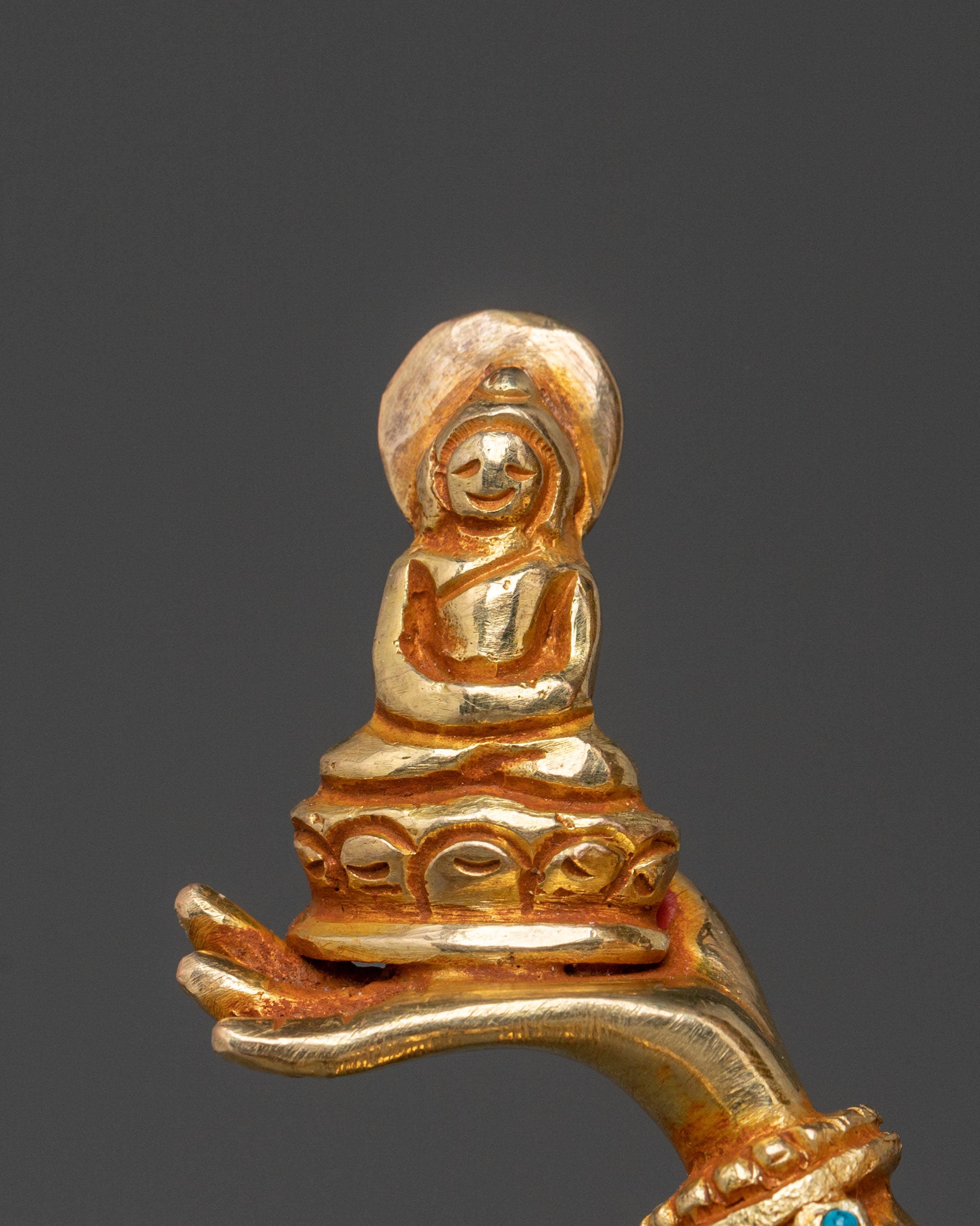 Namgyalma Longevity Statue: 24K Gold Gilded