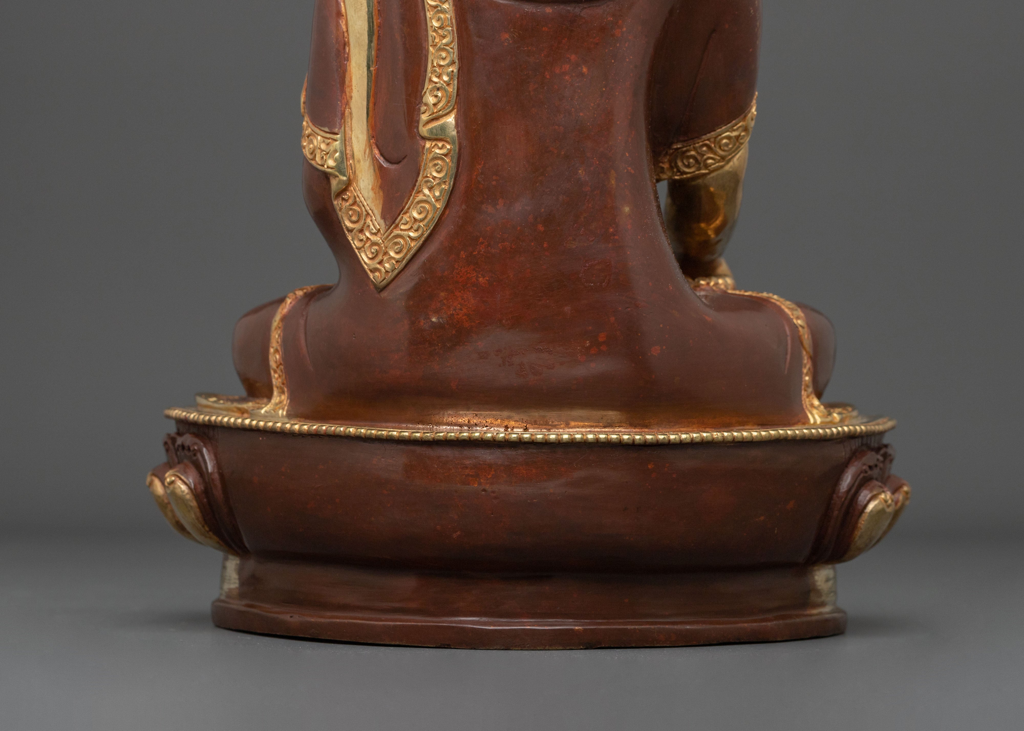 Handcrafted Shakyamuni Buddha Vajrayana Sculpture