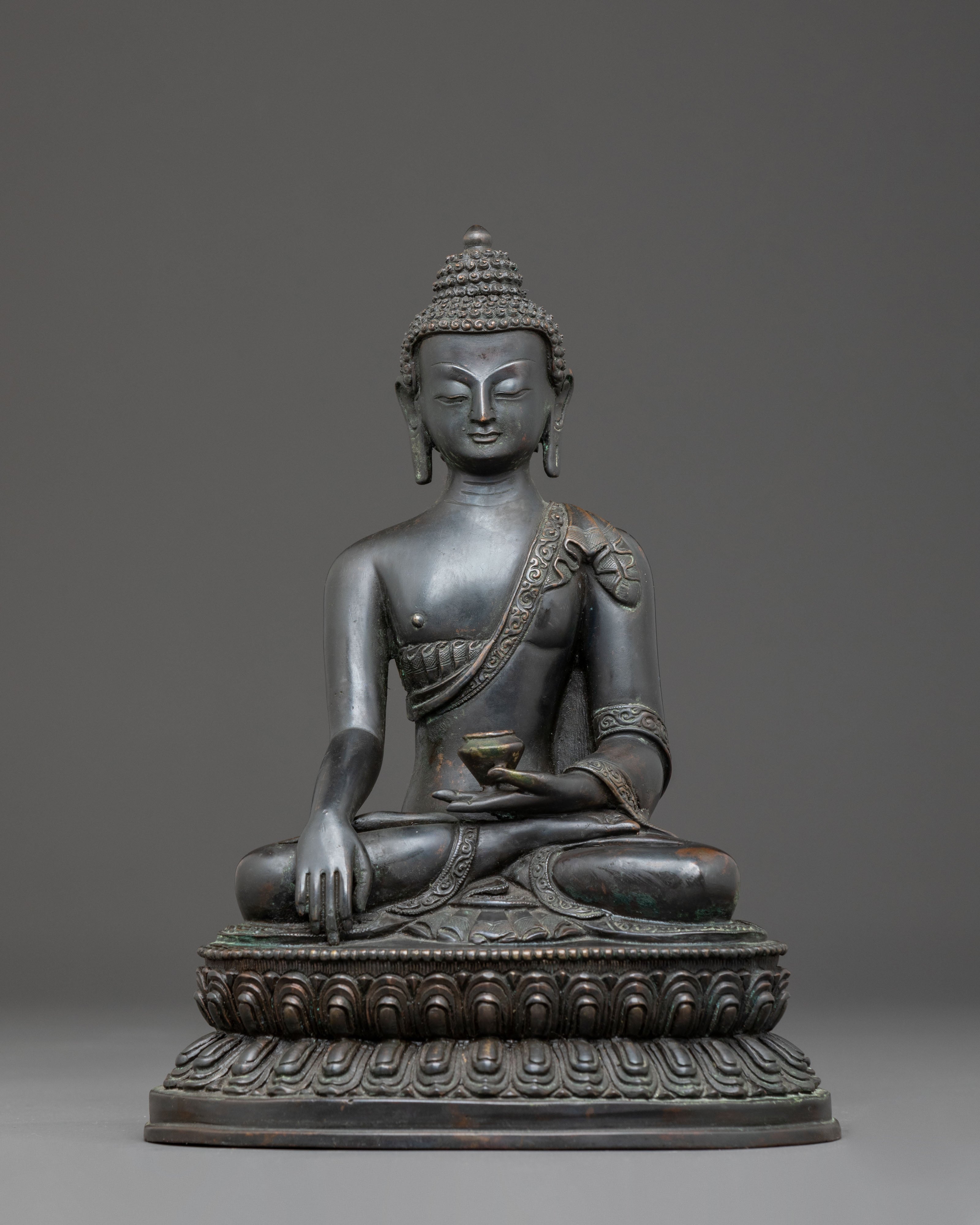 Handmade Copper Shakyamuni Buddha Statue | The Awakened One