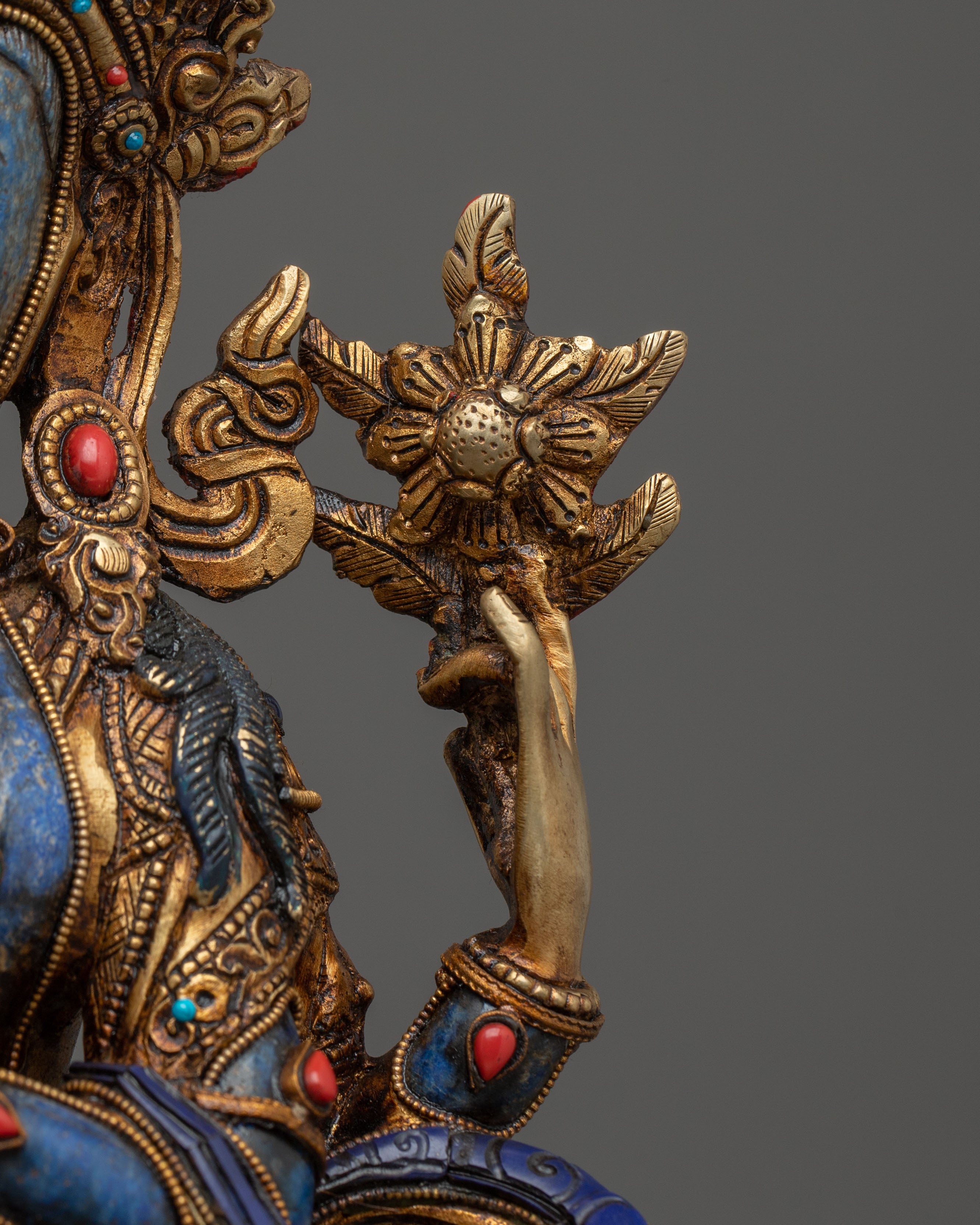 Four-Armed Chenrezig Sculpture | Divine Serenity