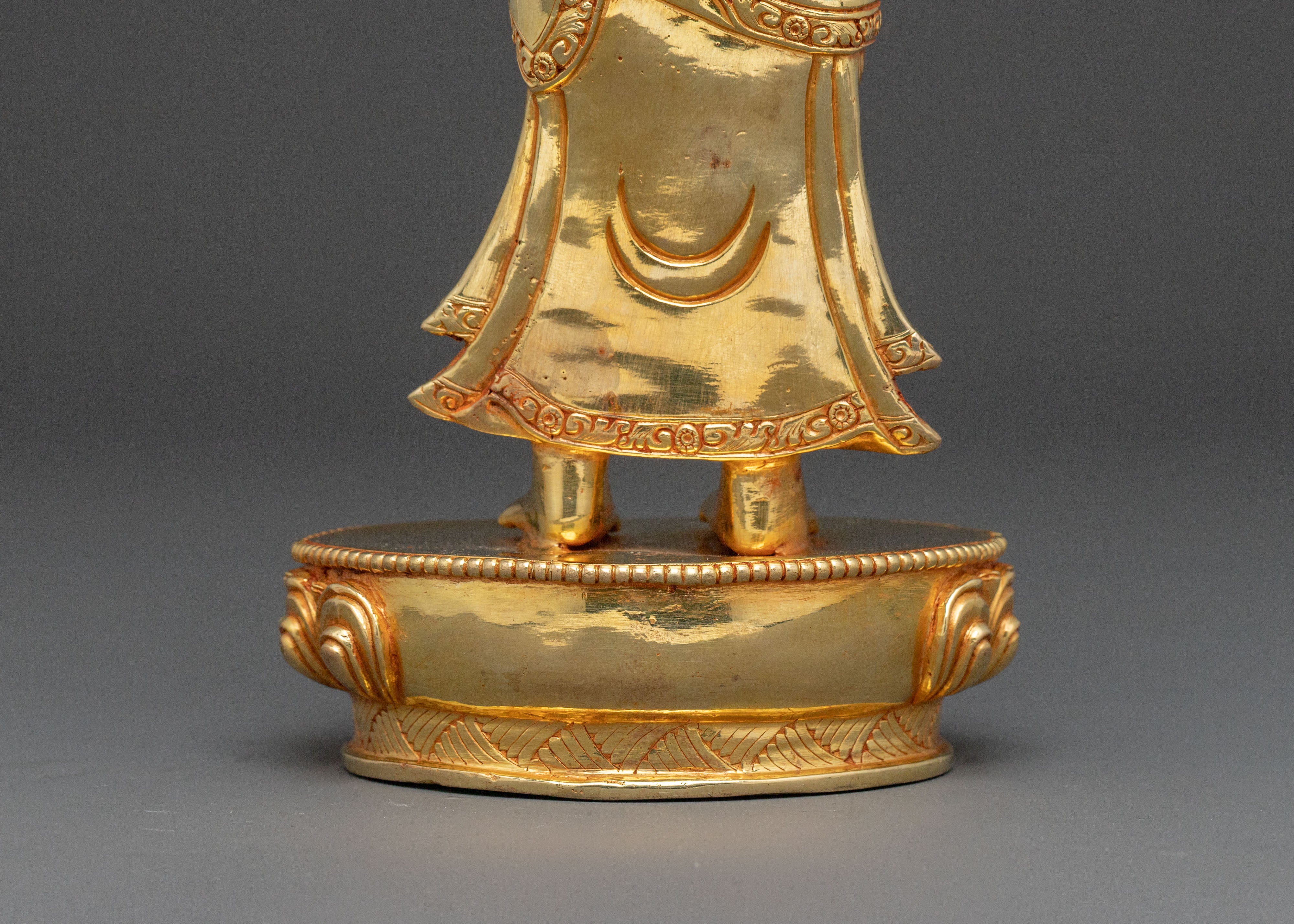 Serene Disciples Sculpture of Shakyamuni Buddha for Altars