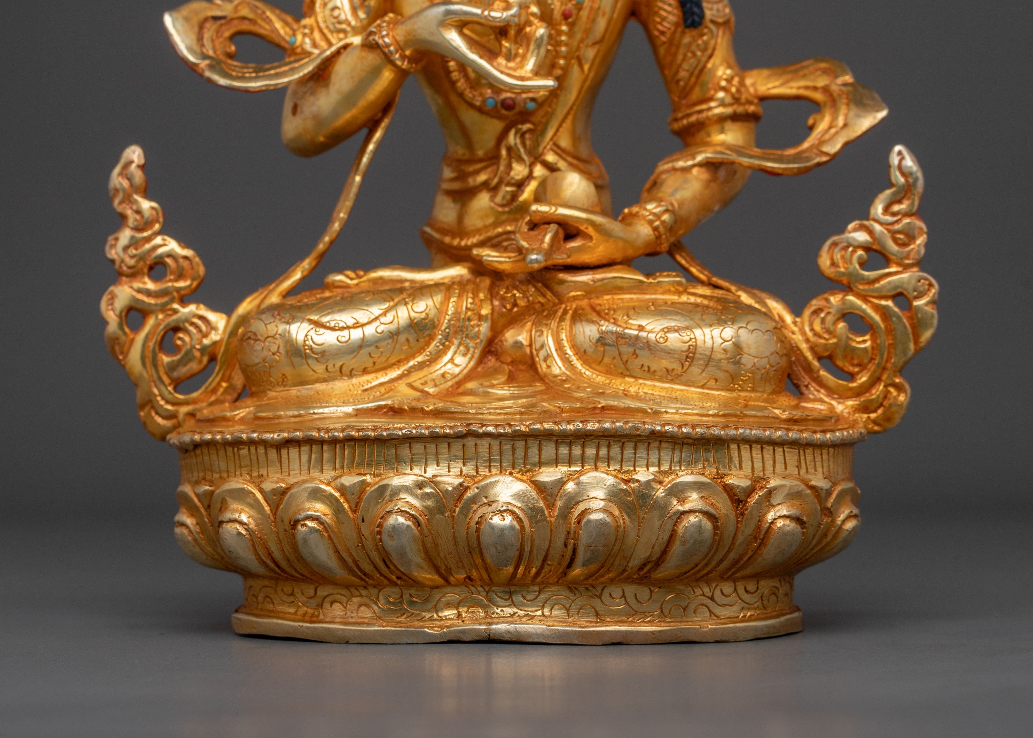 Handmade Vajrasattva Buddhist Statue | Spiritual Home Decor