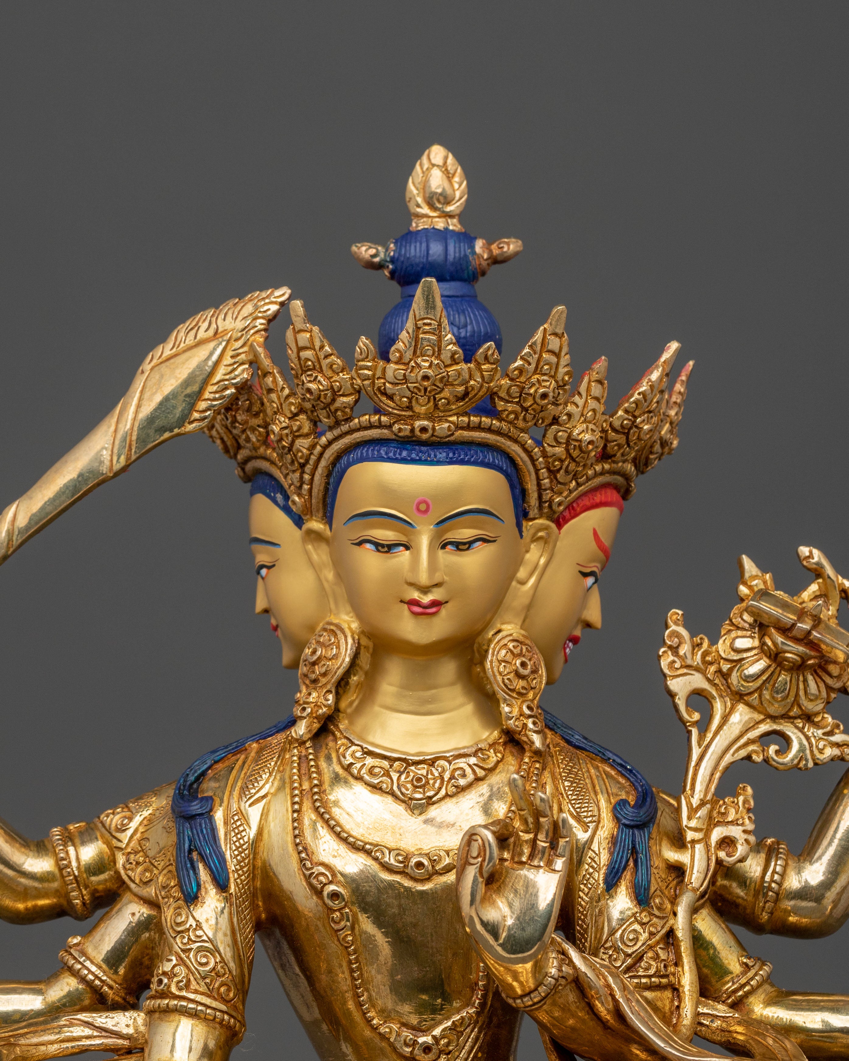 Handmade Maha Manjushri Statue | Home Decor