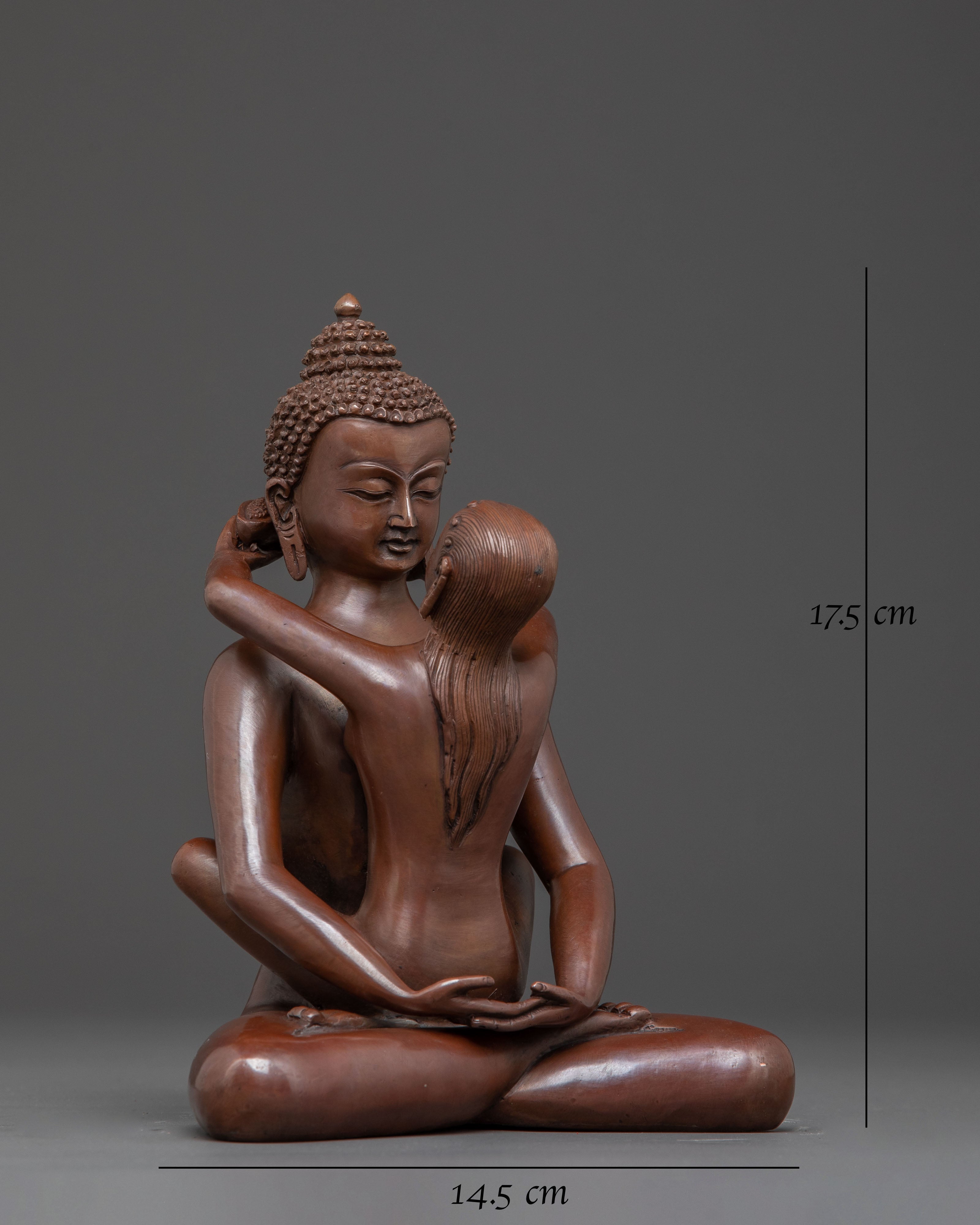 Samantabhadra Tantric Statue with Consort | Ideal for Practice