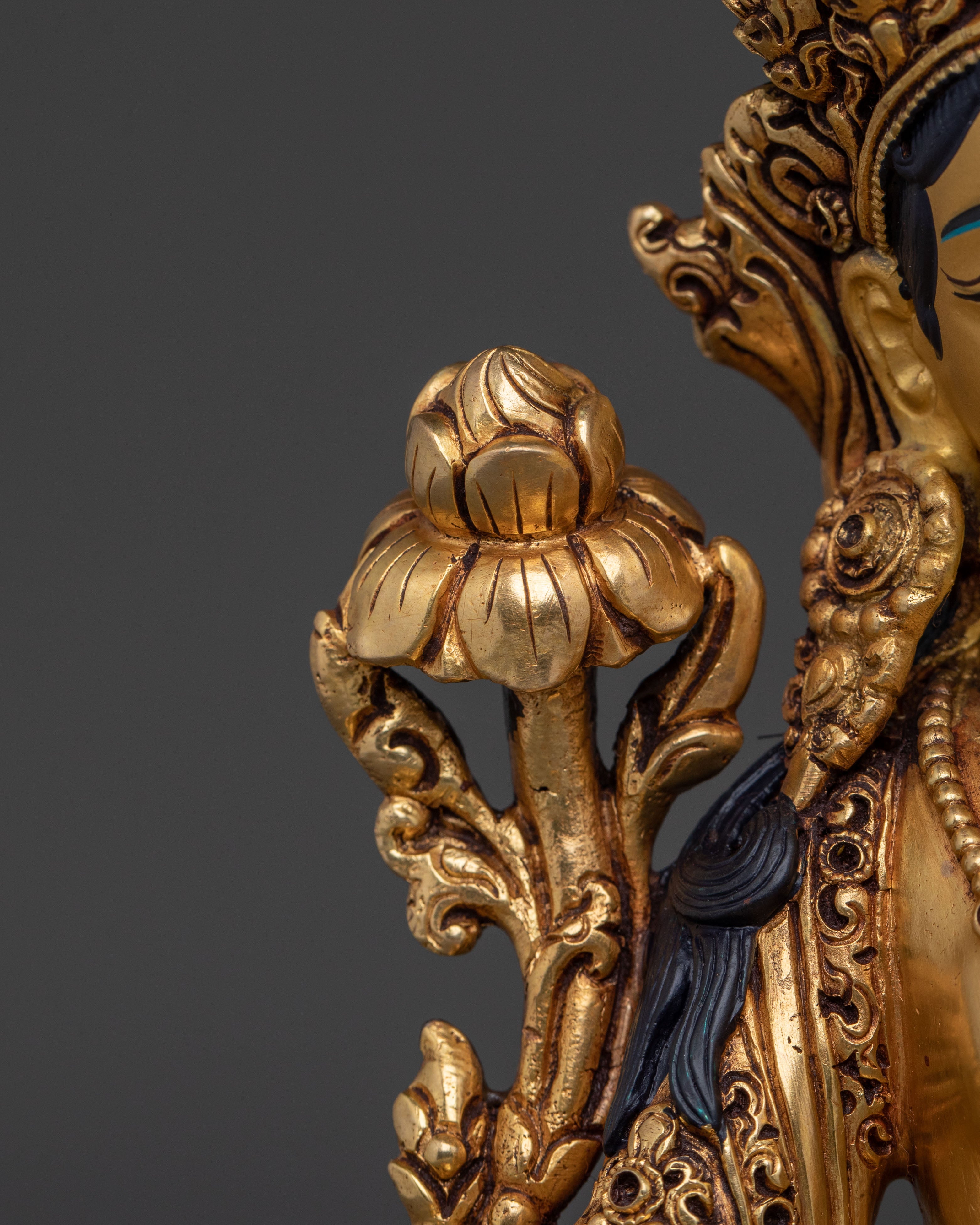 Green Tara Dharma Protector Goddess Statue