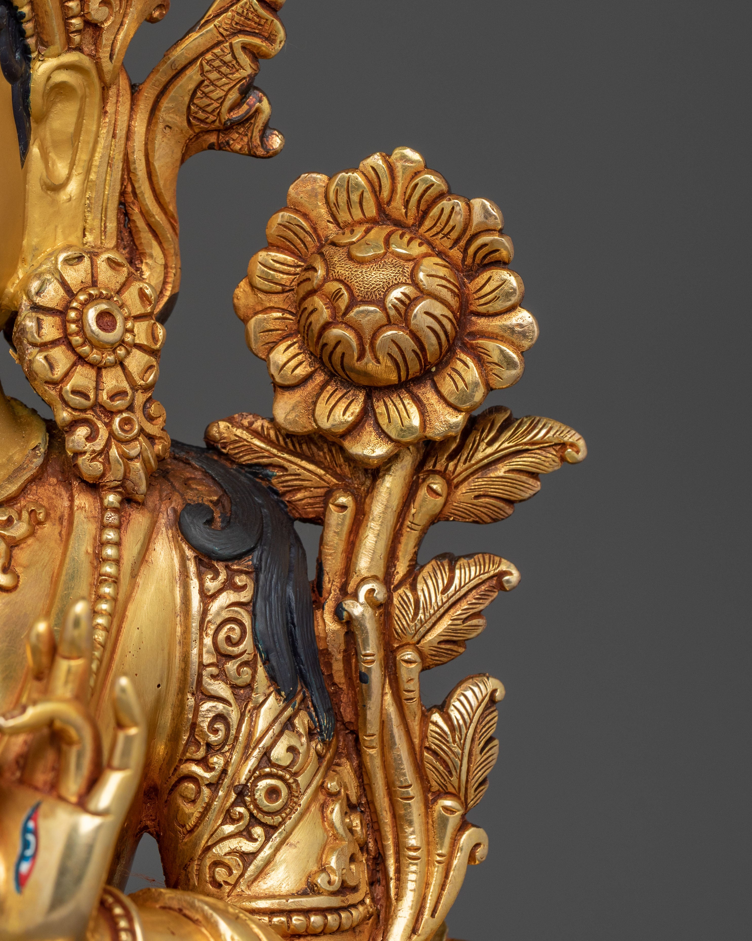 White Tara Divine Sculpture | Goddess of Compassion and Protection