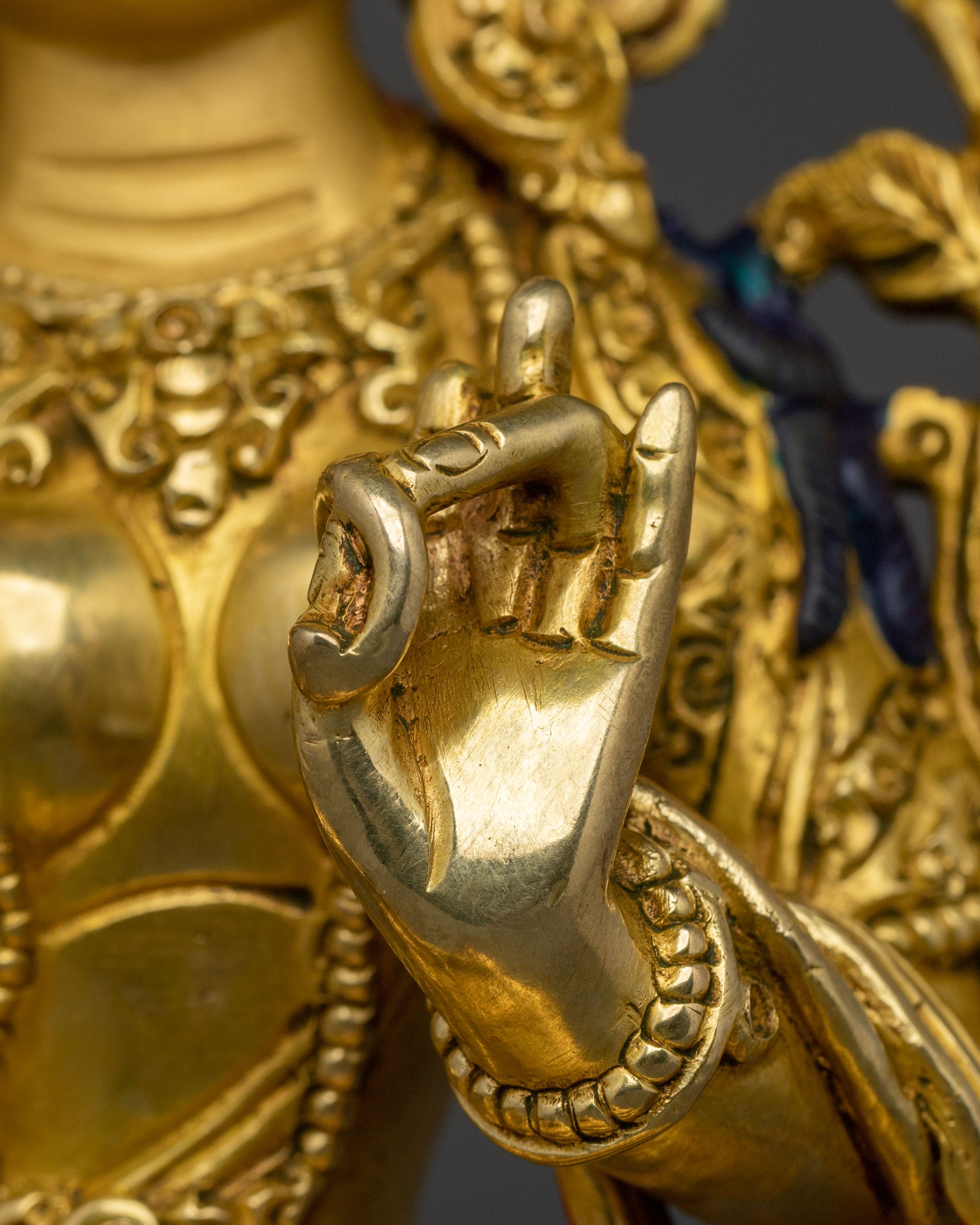 Handcrafted Green Tara Statue | Compassionate Mother