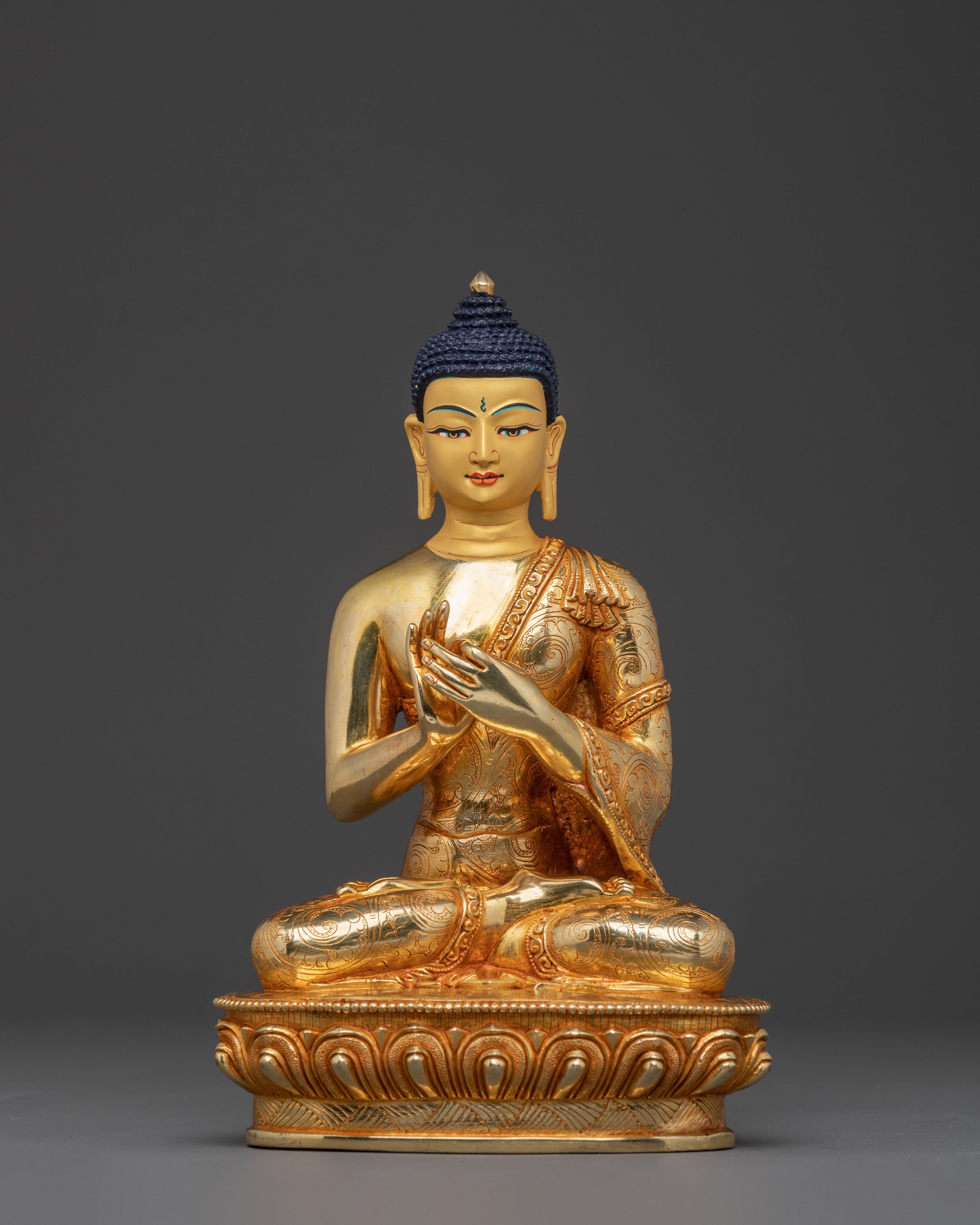 Five Dhyani Buddha Divine Statue Set | Altar Decor