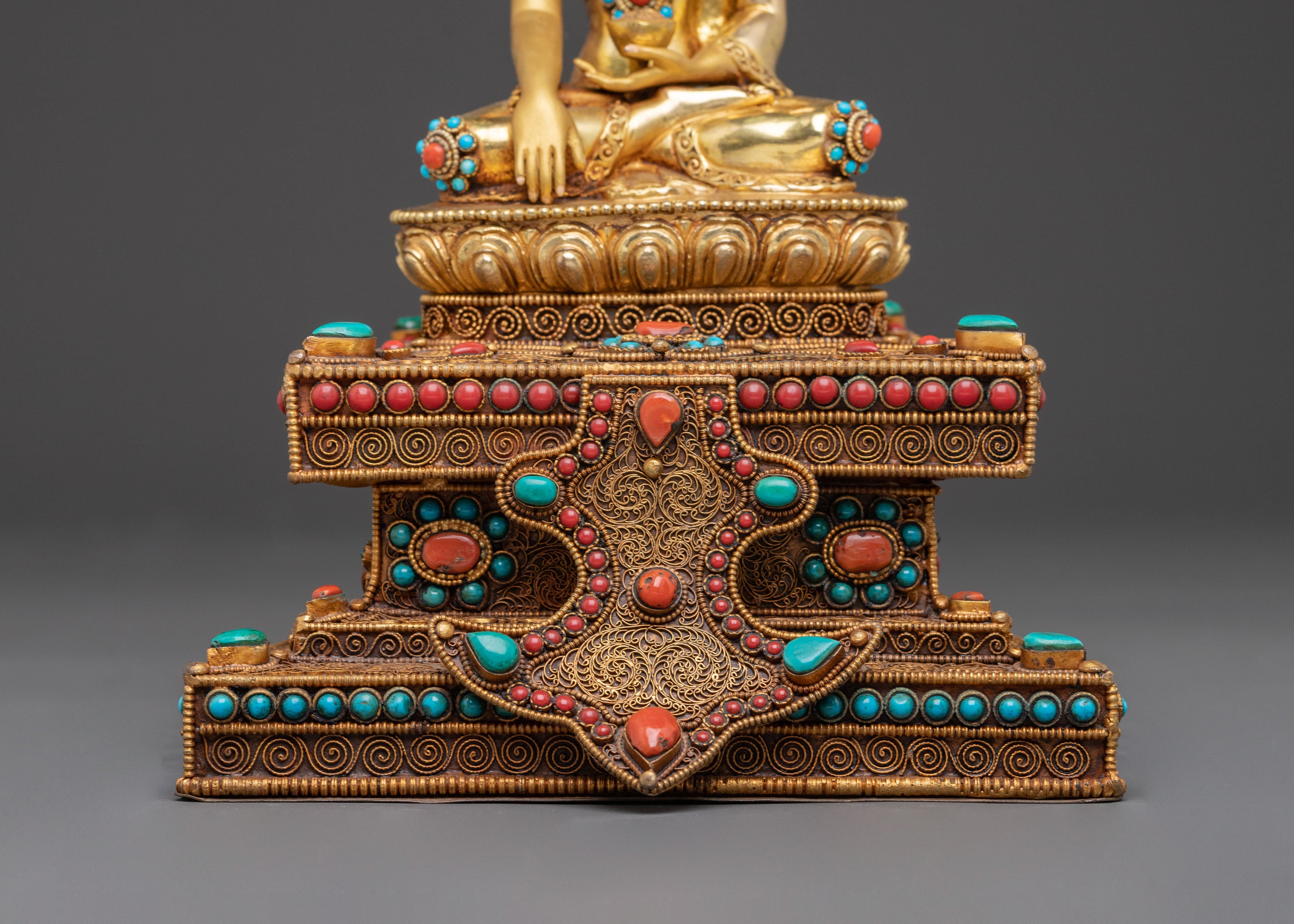 Handmade Shakyamuni Buddha Statue with Knowledge