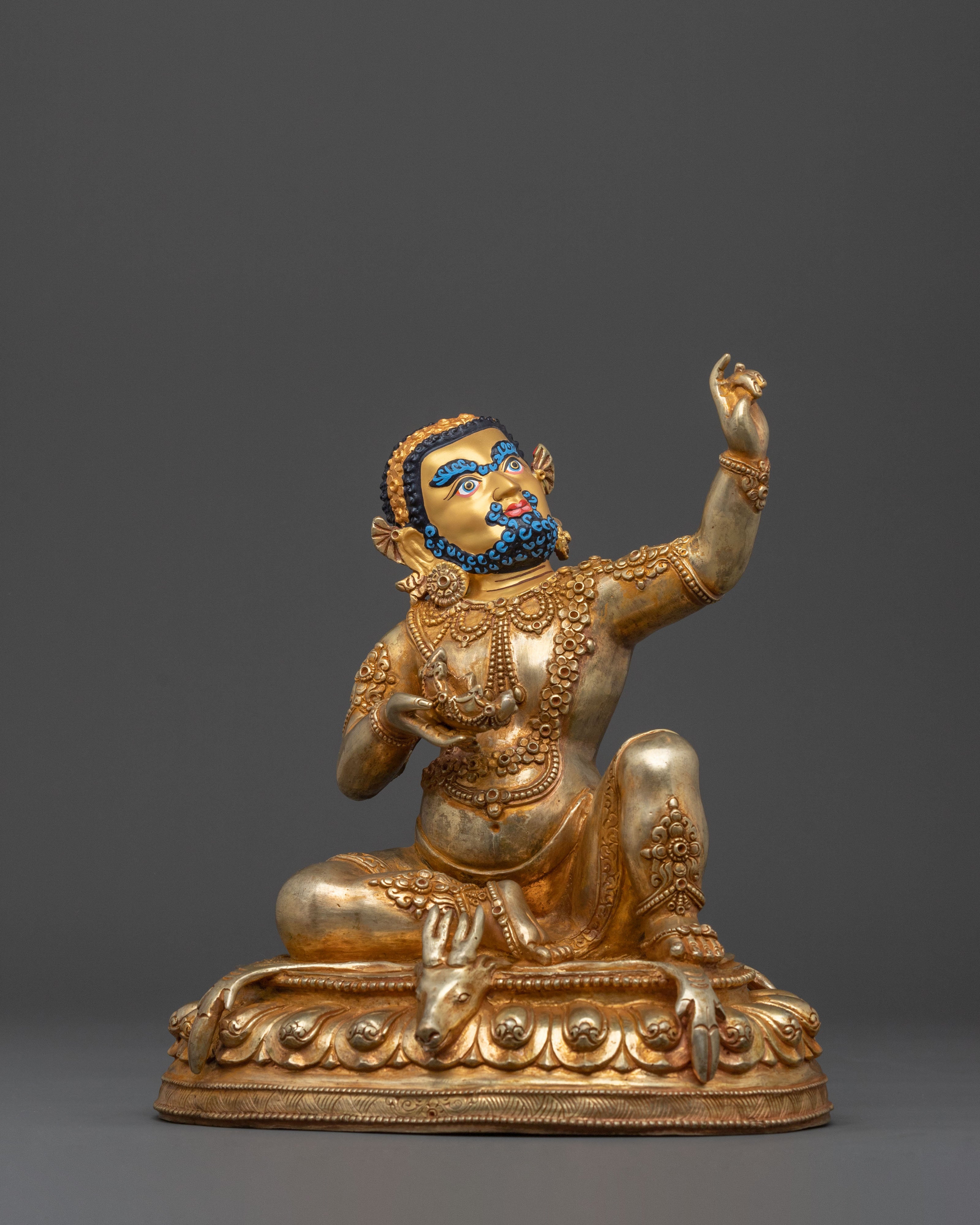 Virupa Lineage Master Statue | Buddhist Altar Sculpture