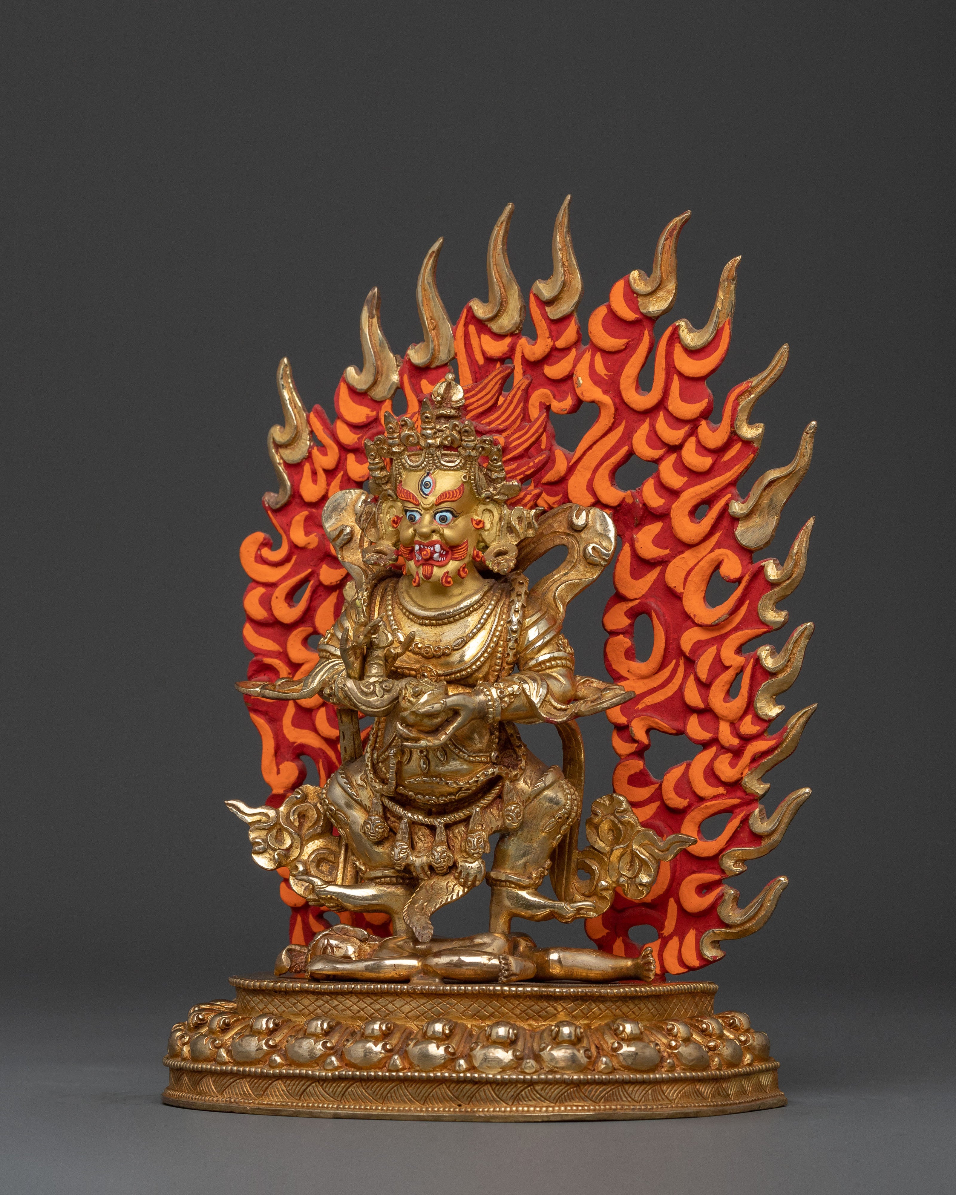 Guardian Figurine of Shakya Mahakala | Sacred Tibetan Protector