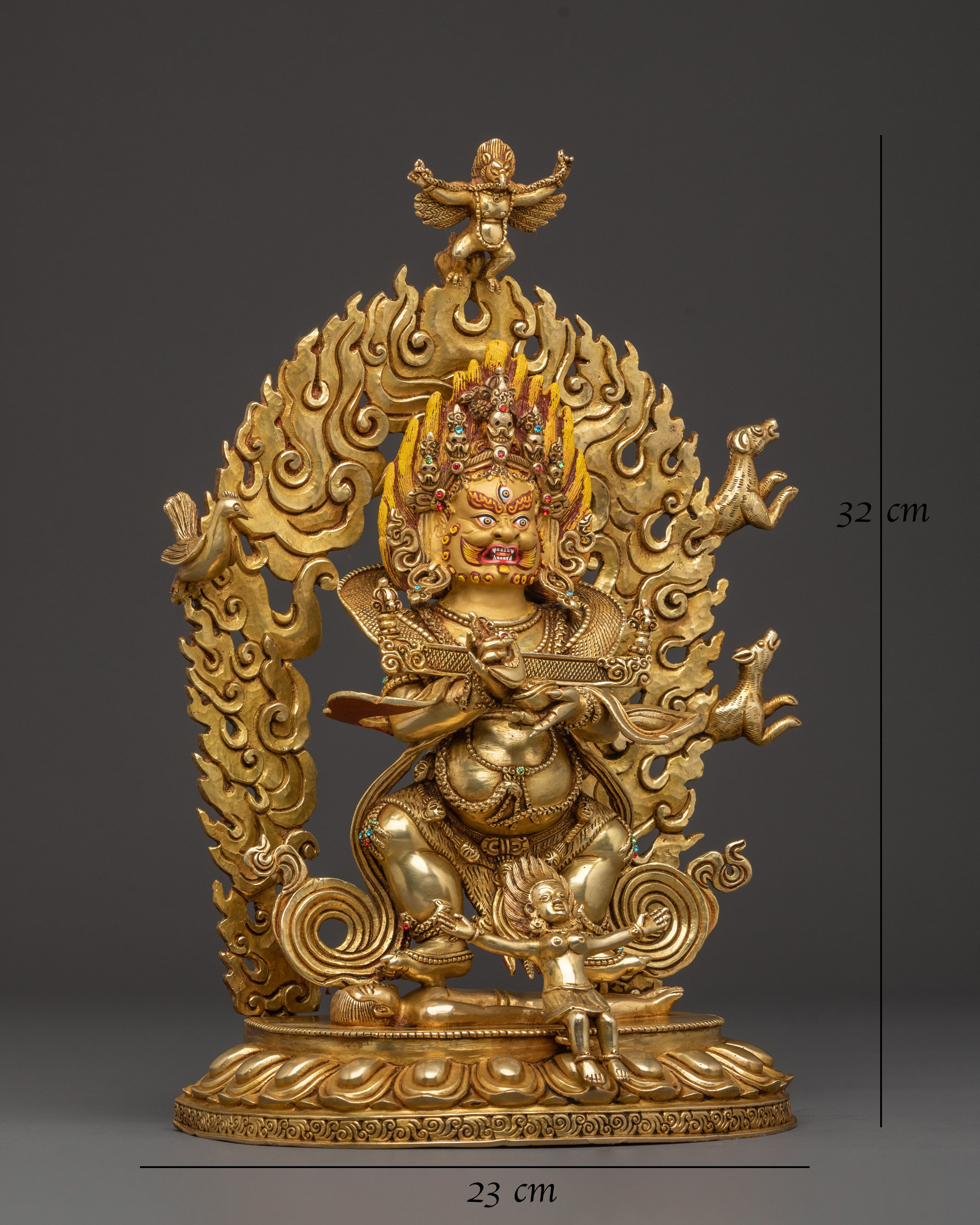 Shakya Mahakala Statue | Spiritual Home Decor