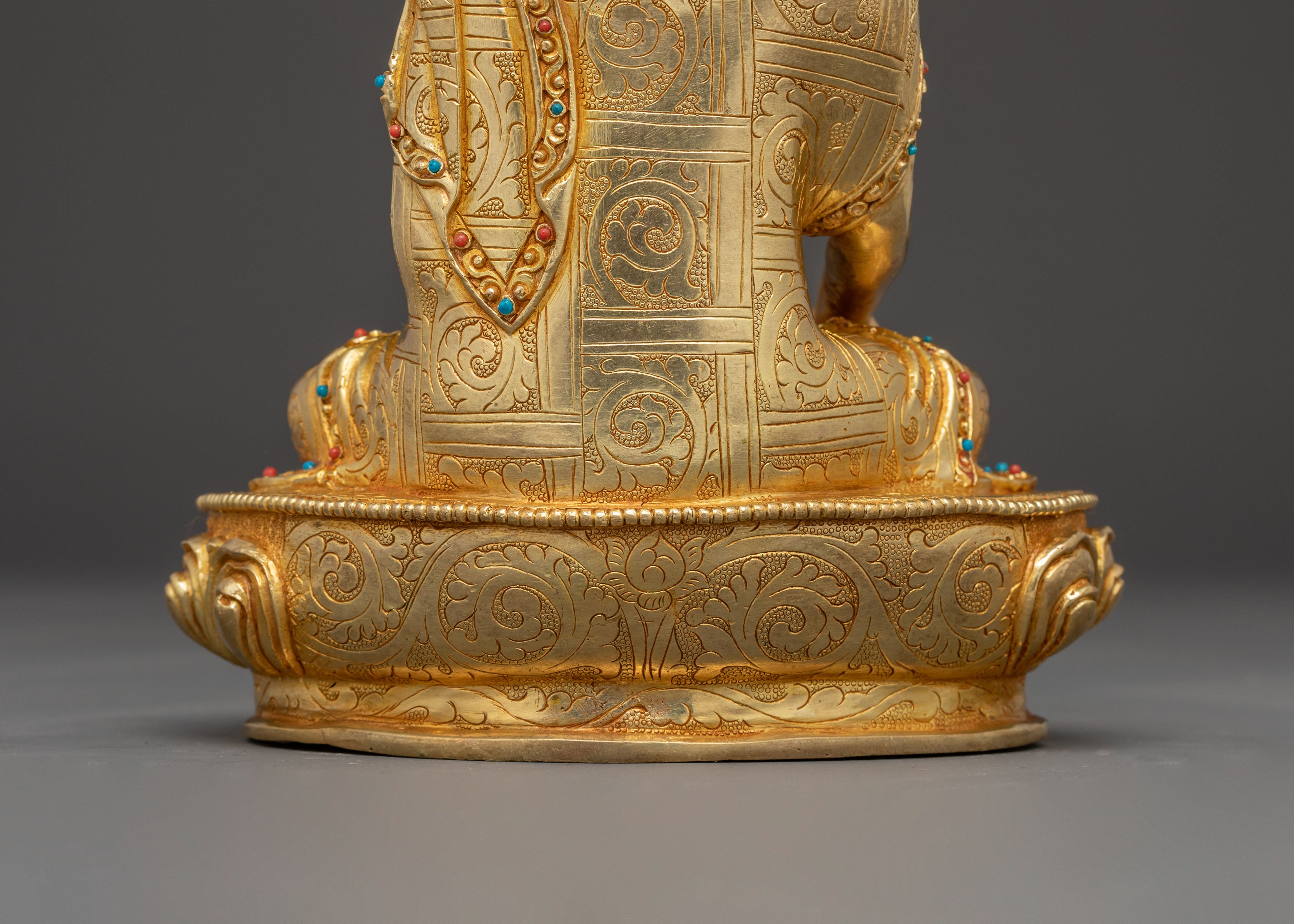 Handmade Sculpture of Dharma Guru Shakyamuni Buddha | Enlightened Master