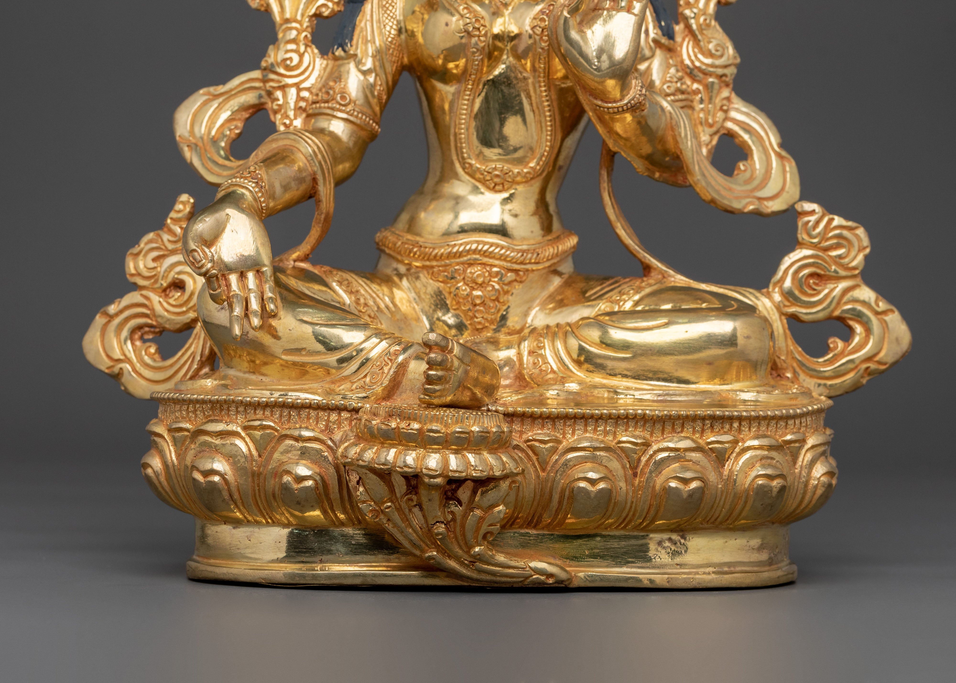 Green Tara Statue | Tibetan Buddhist Goddess