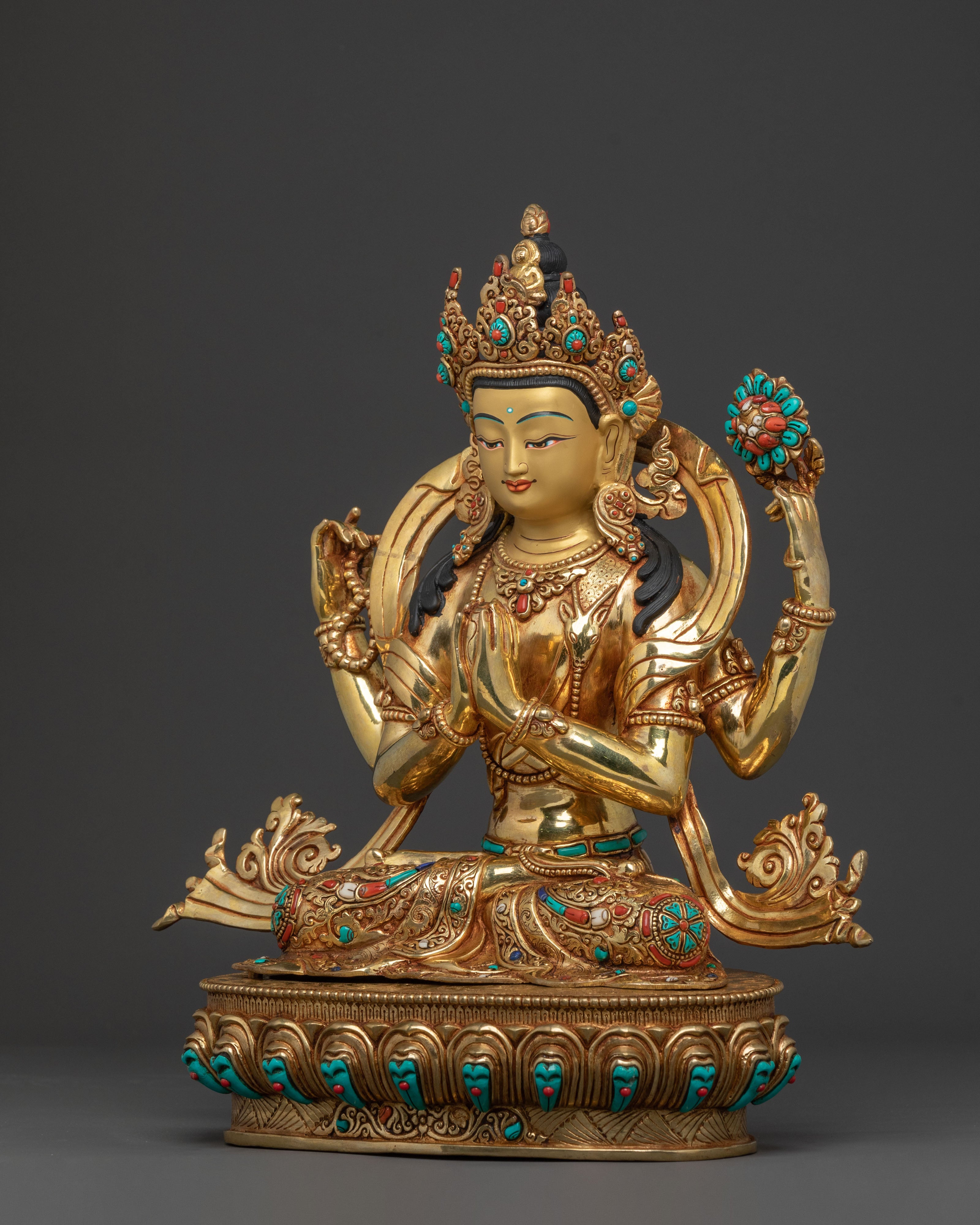 Chenrezig Spiritual Statue | Compassionate Bodhisattva