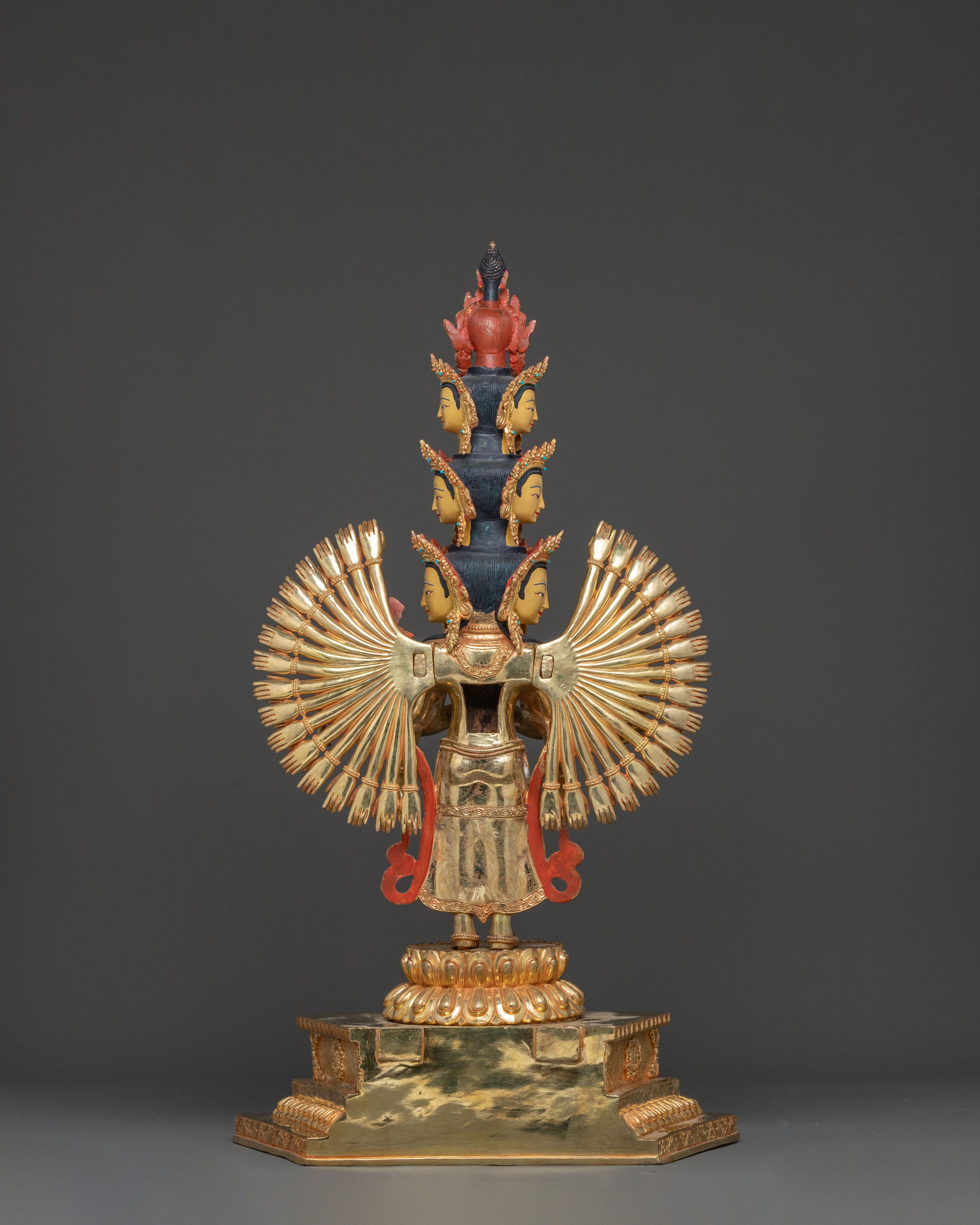 Thousand Armed Chenrezig Sacred Statue